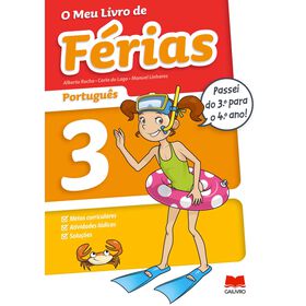 O Meu Livro de F&eacute;rias Portugu&ecirc;s - 3.&ordm; e 4.&ordm; Ano