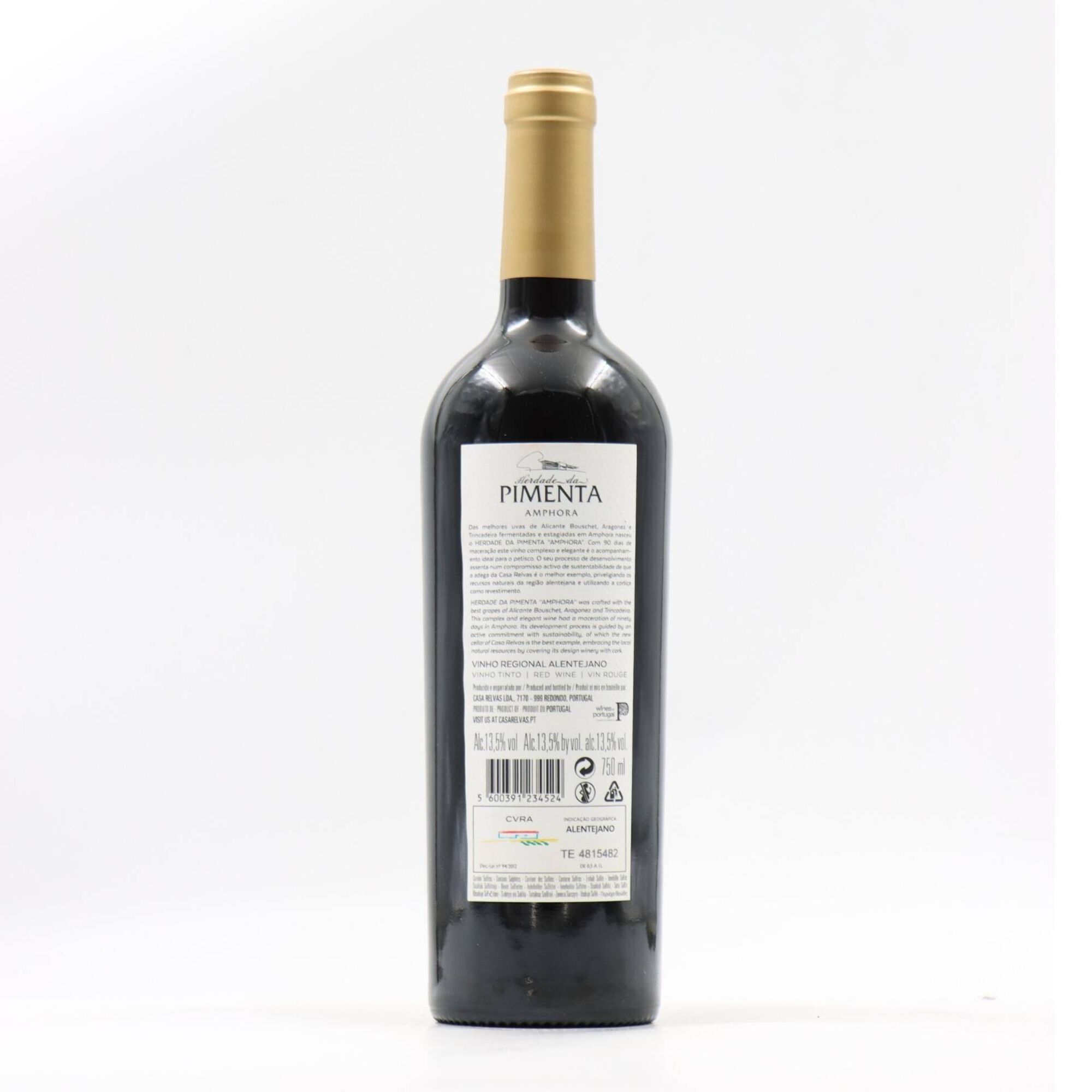 Herdade Da Pimenta Amphora Alentejano Vinho Tinto