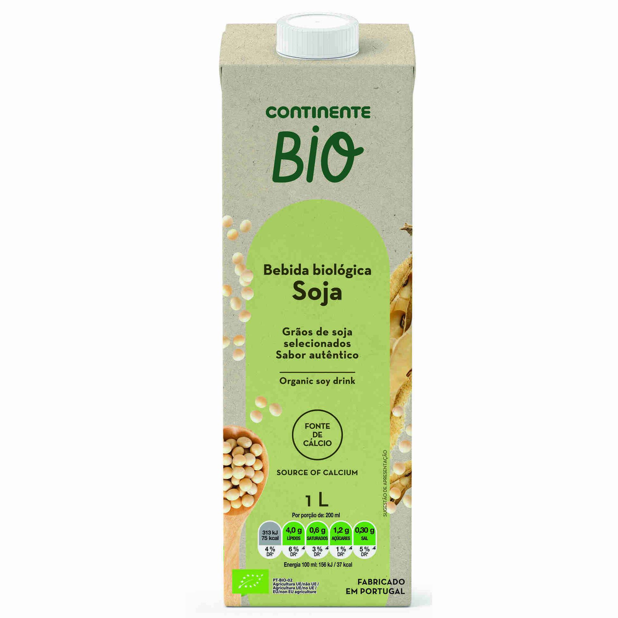 Bebida Vegetal de Soja Biológica Bebida Vegetal de Soja Biológica