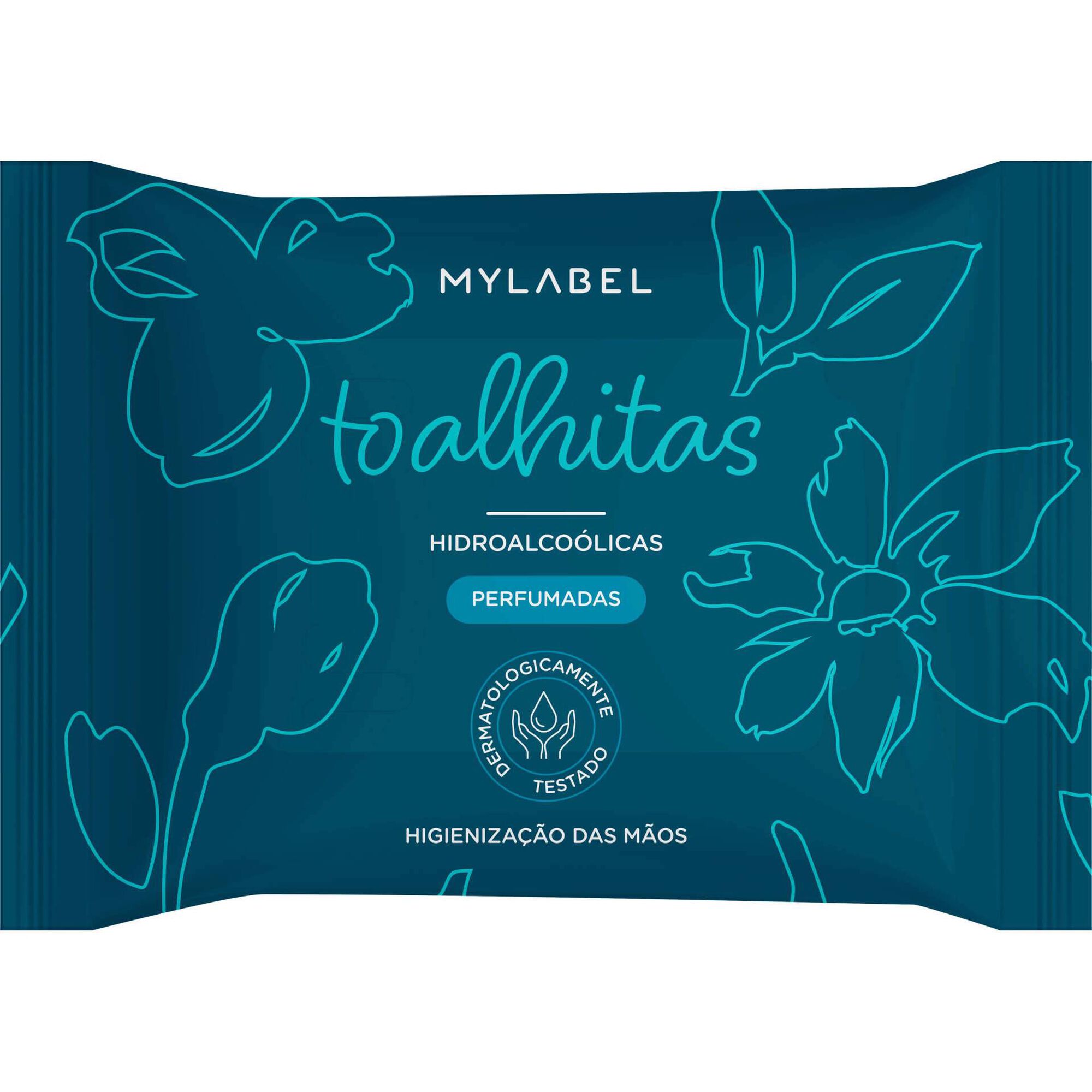 Toalhitas Hidroalco&oacute;licas Perfumadas MyLabel