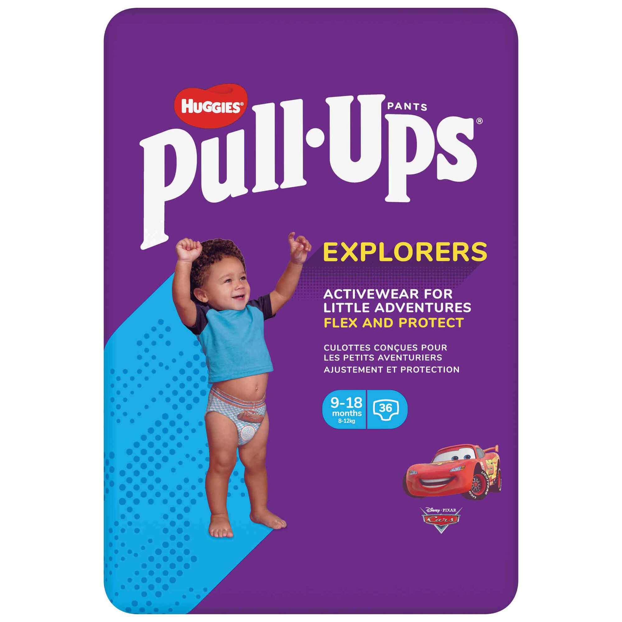 Fraldas Cueca Pull Ups Menino 8-12kg 9-18 Meses Fraldas Cueca Pull Ups Menino 8-12kg 9-18 Meses