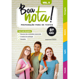 Boa Nota! Prepara&ccedil;&atilde;o para os Testes - 8.&ordm; Ano (volume 2) de Asa