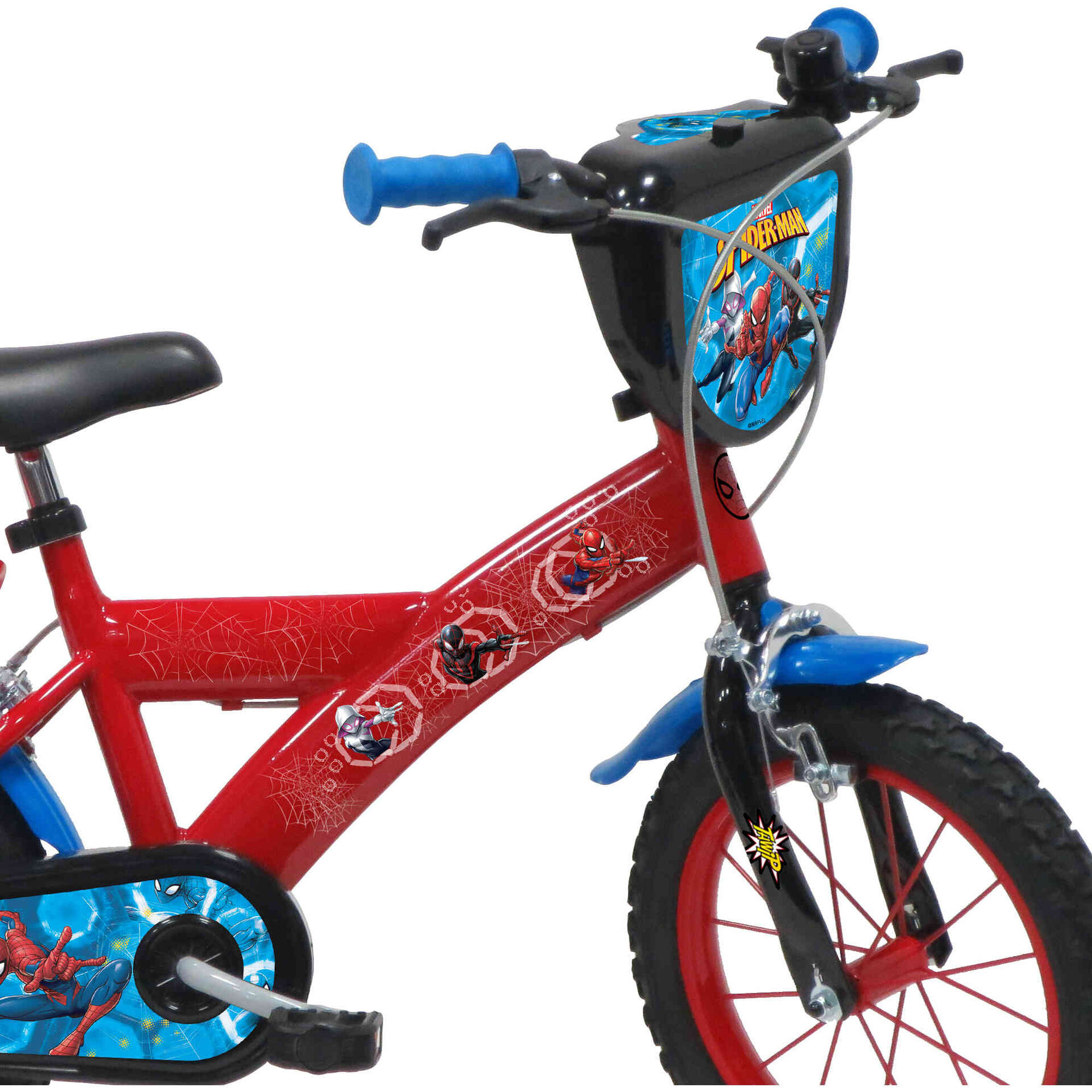 Bicicleta Criança 14'' 4-6 Anos Spiderman