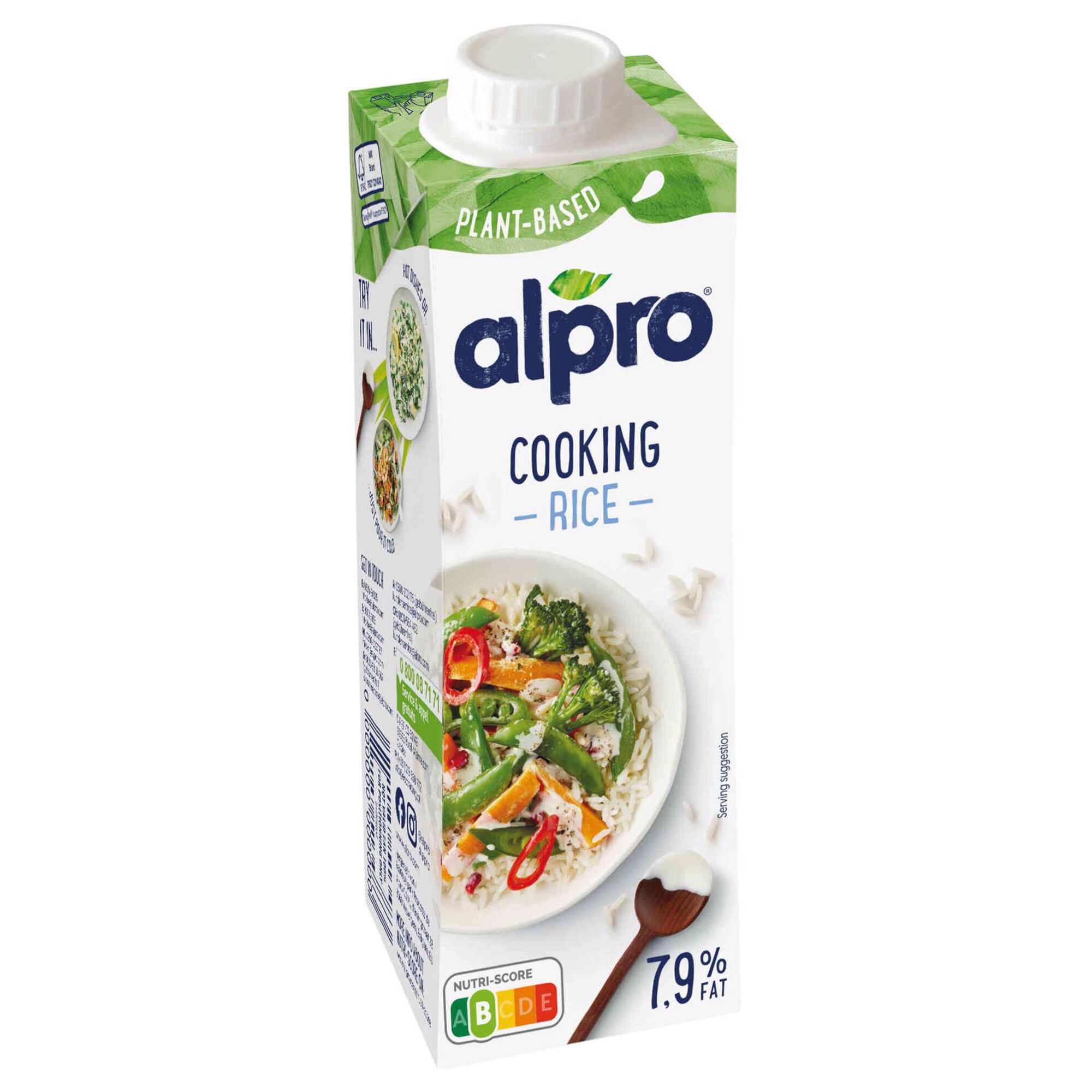 Creme Vegetal de Arroz para Culinária