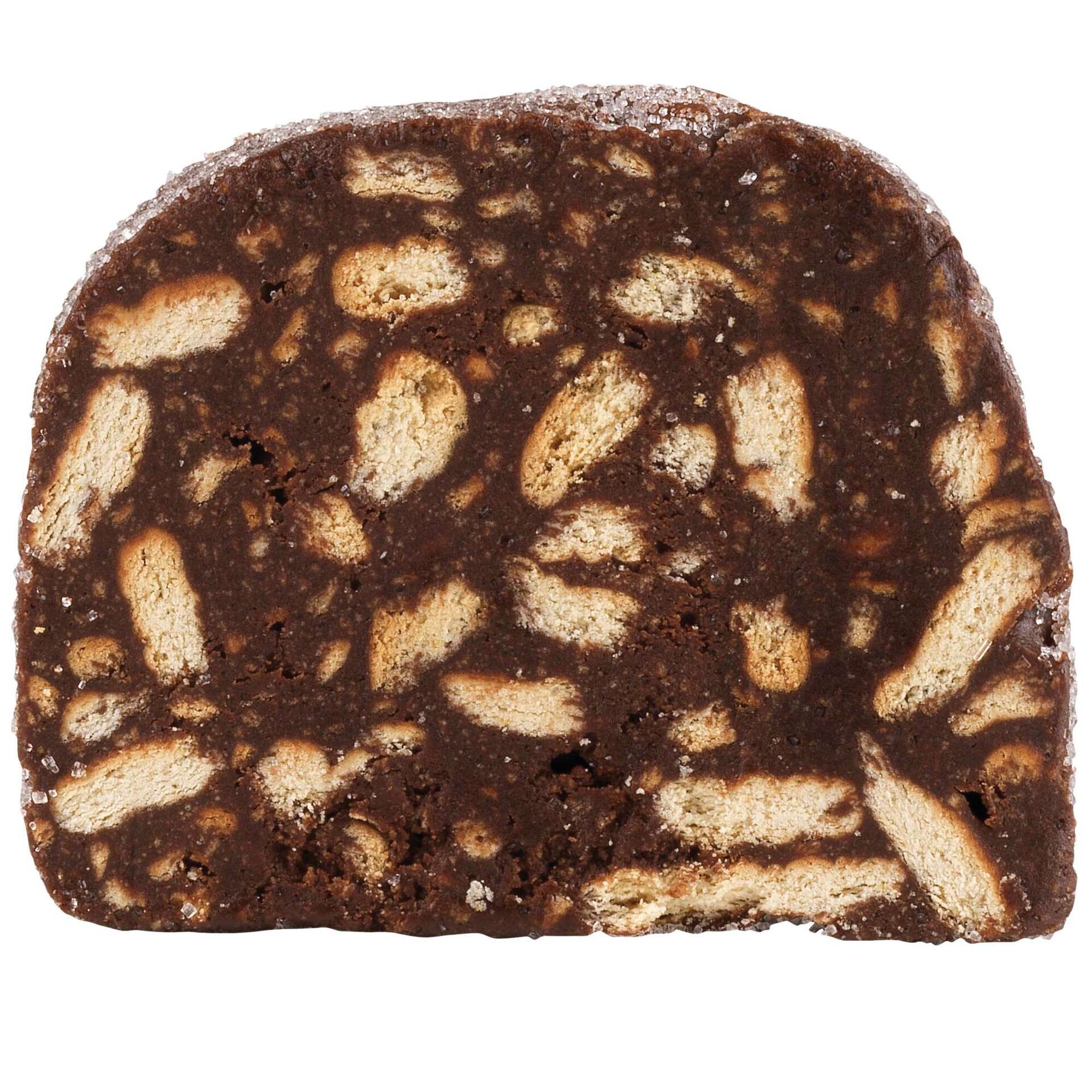 Fatia de Salame de Chocolate