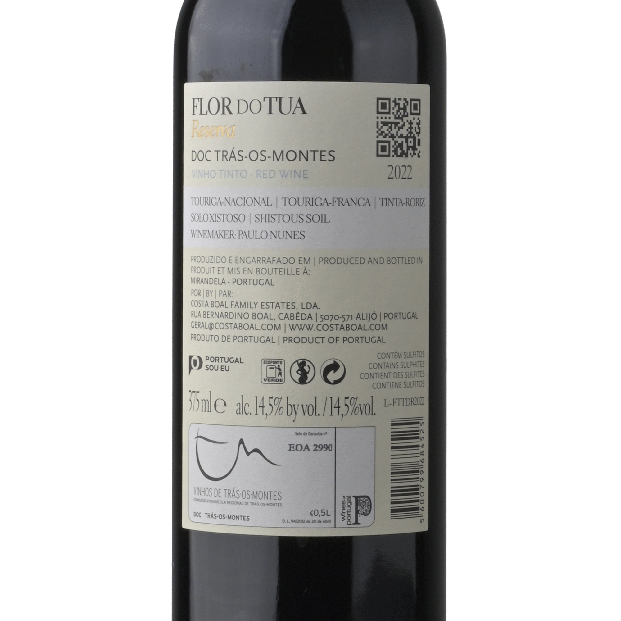 Flor do Tua Reserva Douro Vinho Tinto