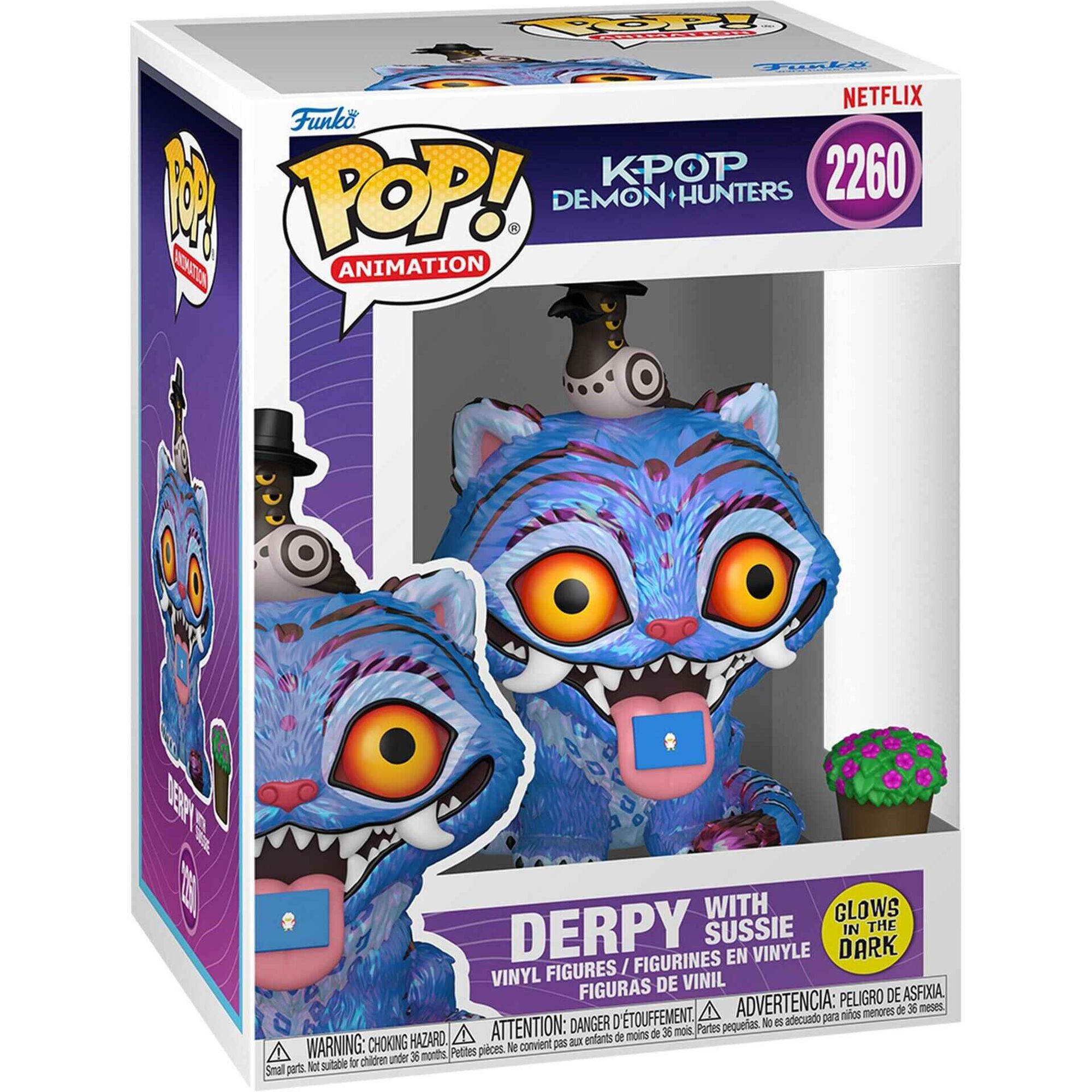 Funko &ndash; Figura K-Pop Demon Hunters (Guerreiras do K-Pop) &ndash; Derpy com Sussie