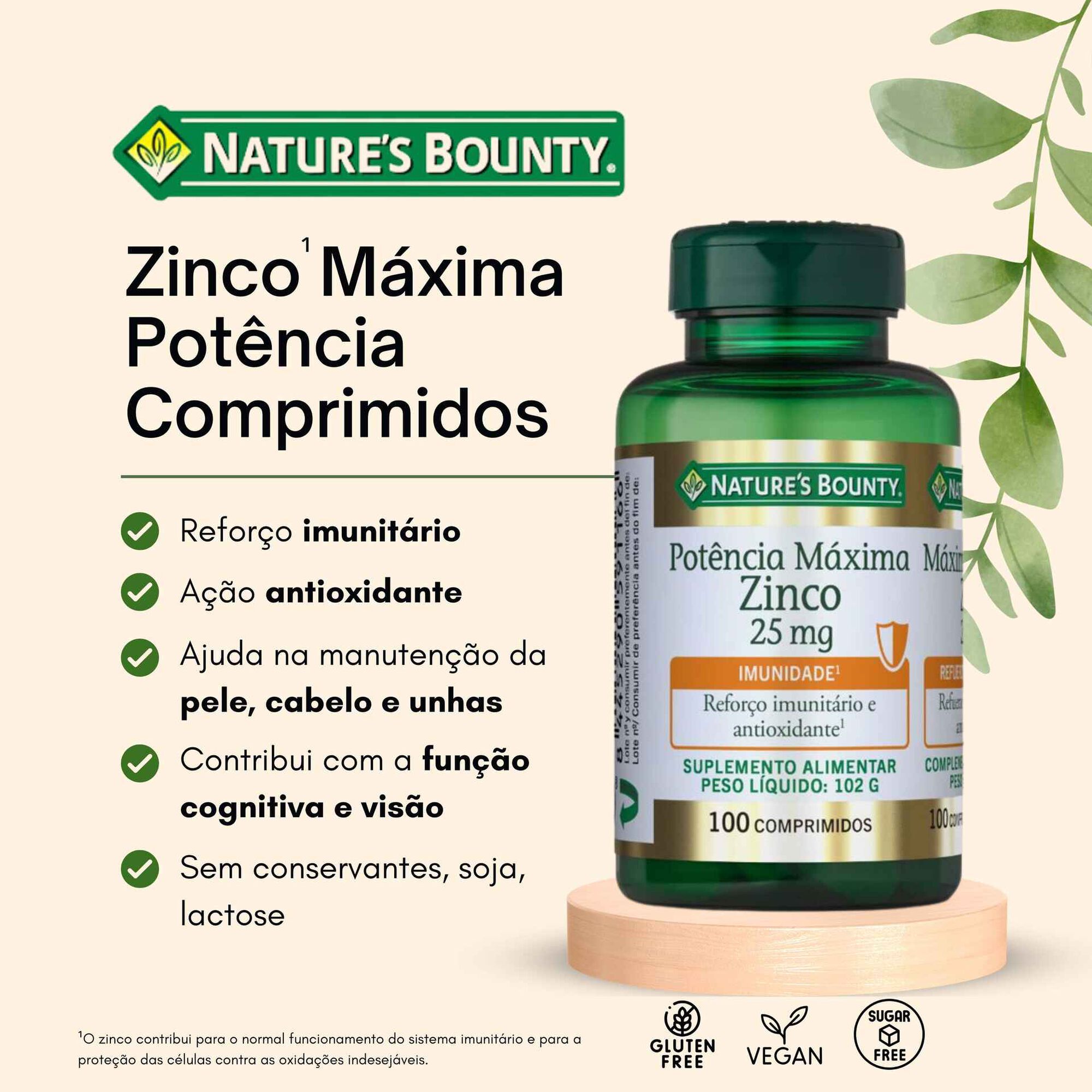 Zinco Max Pot Comprimidos Zinco Max Pot Comprimidos