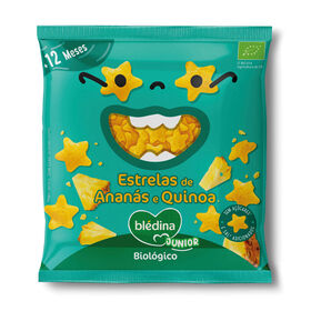 Snack para Bebé Estrelas de Ananás e Quinoa +12M Snack para Bebé Estrelas de Ananás e Quinoa +12M