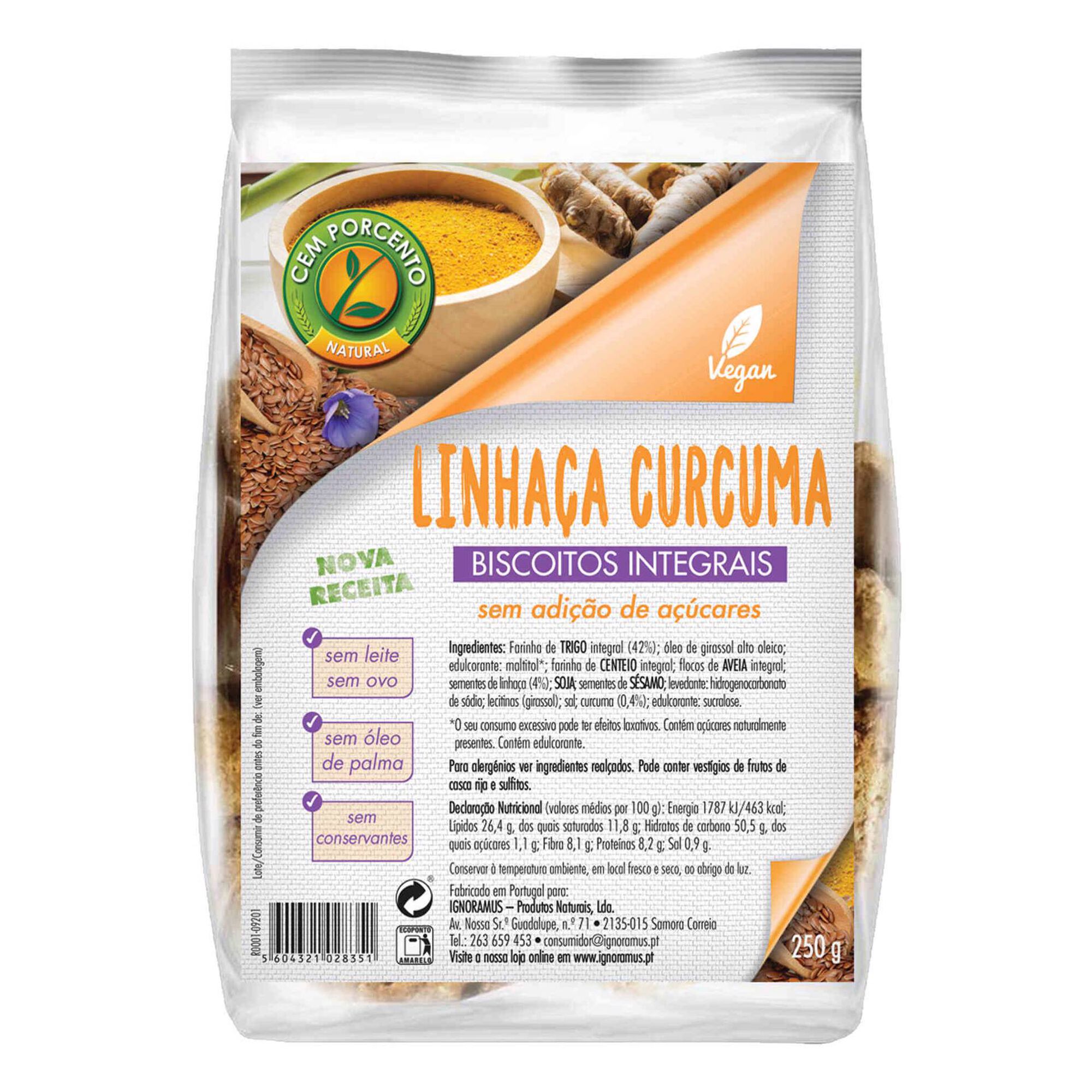 Biscoitos de Linhaça