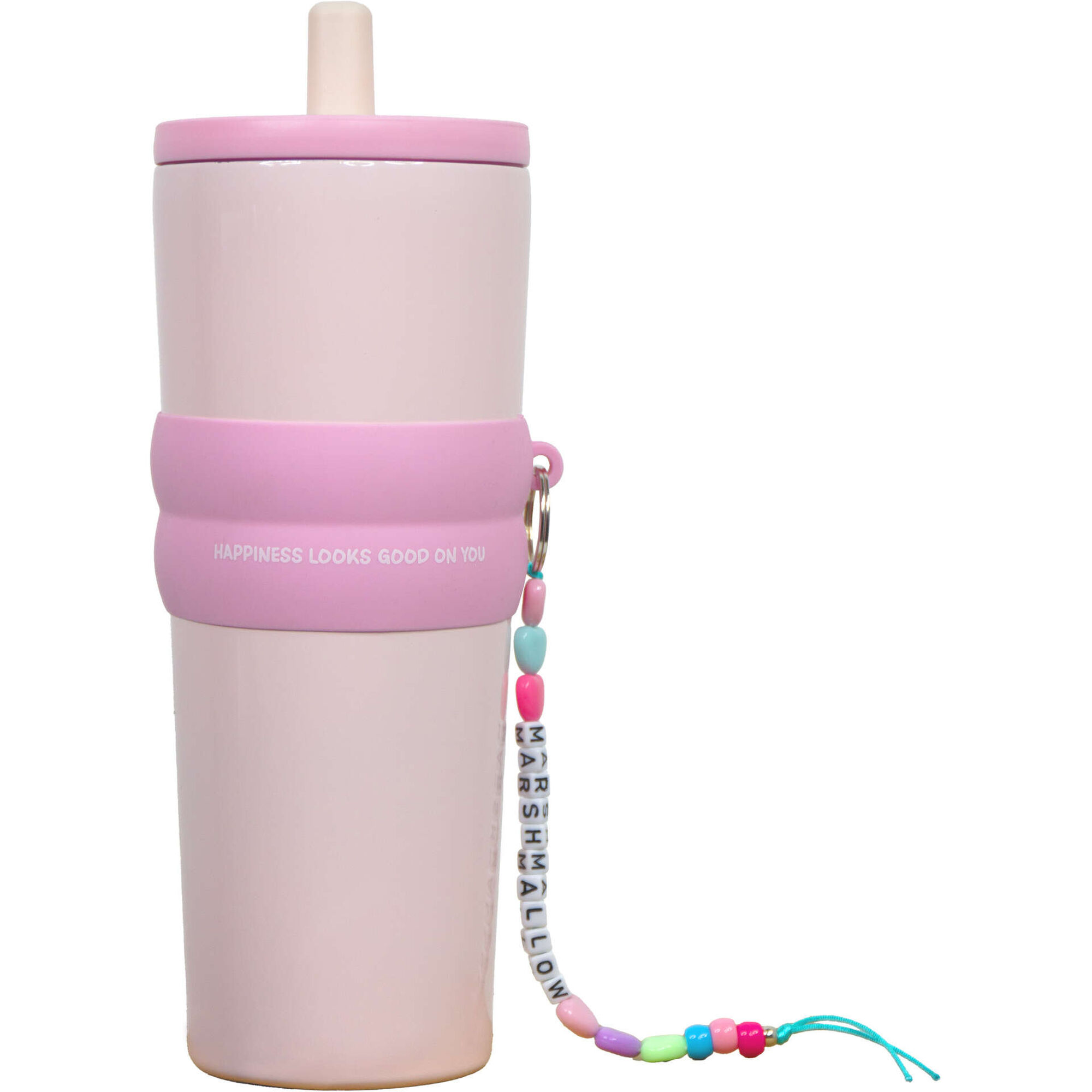 Garrafa 710ml Twist&Sip Marshmallow