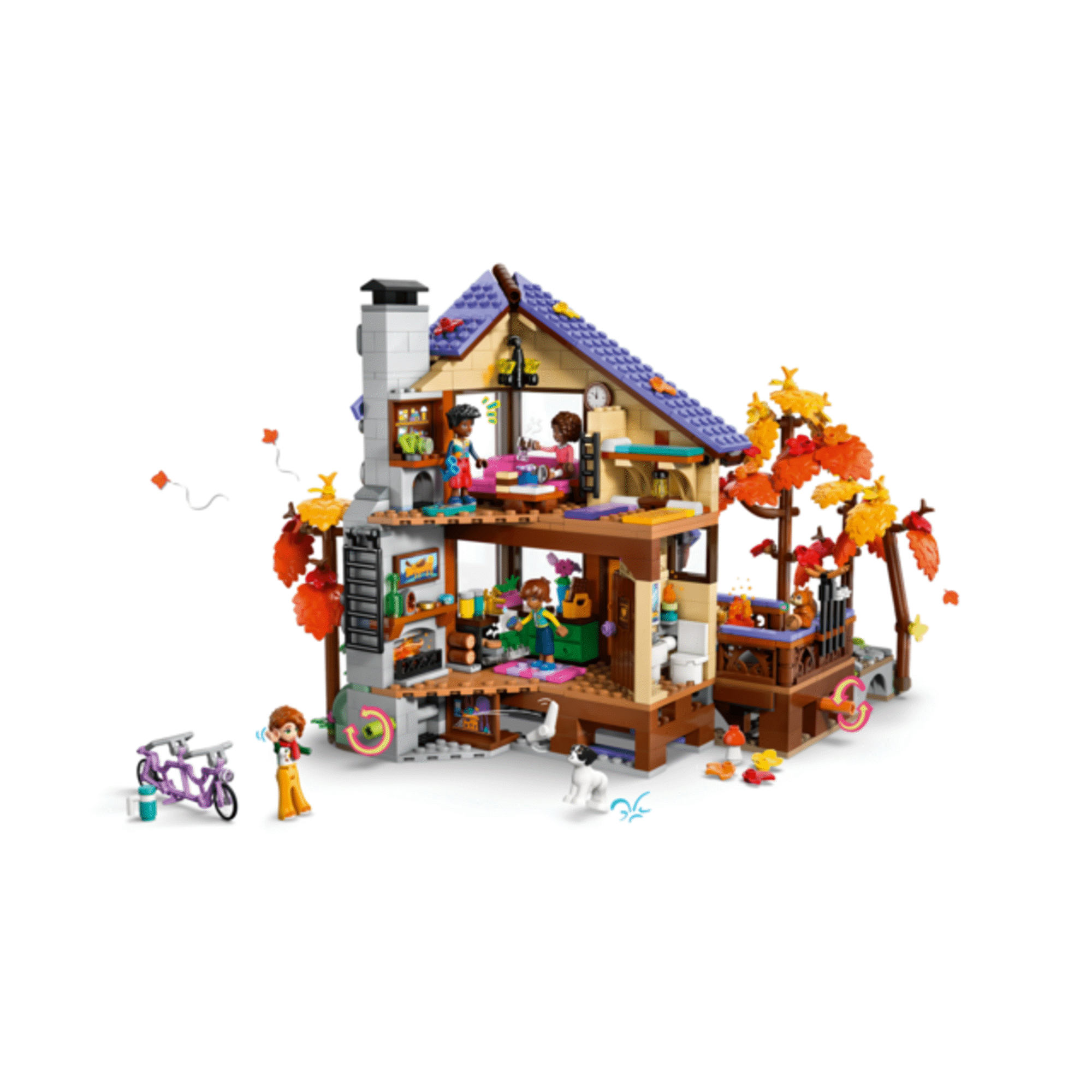 LEGO Friends - Cabana de Outono Aconchegante na Floresta - 42705