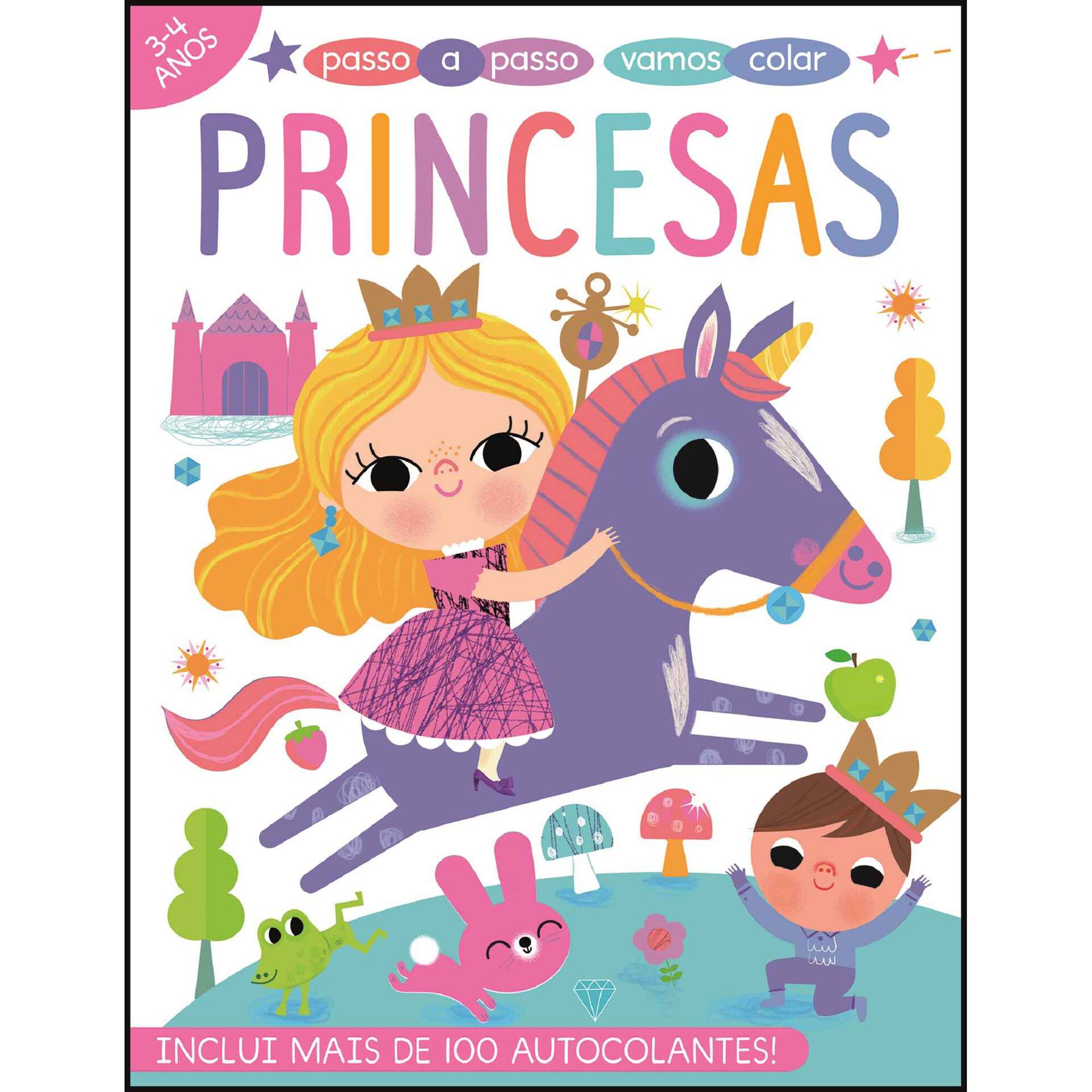 Passo a Passo, Vamos Colar - Princesas