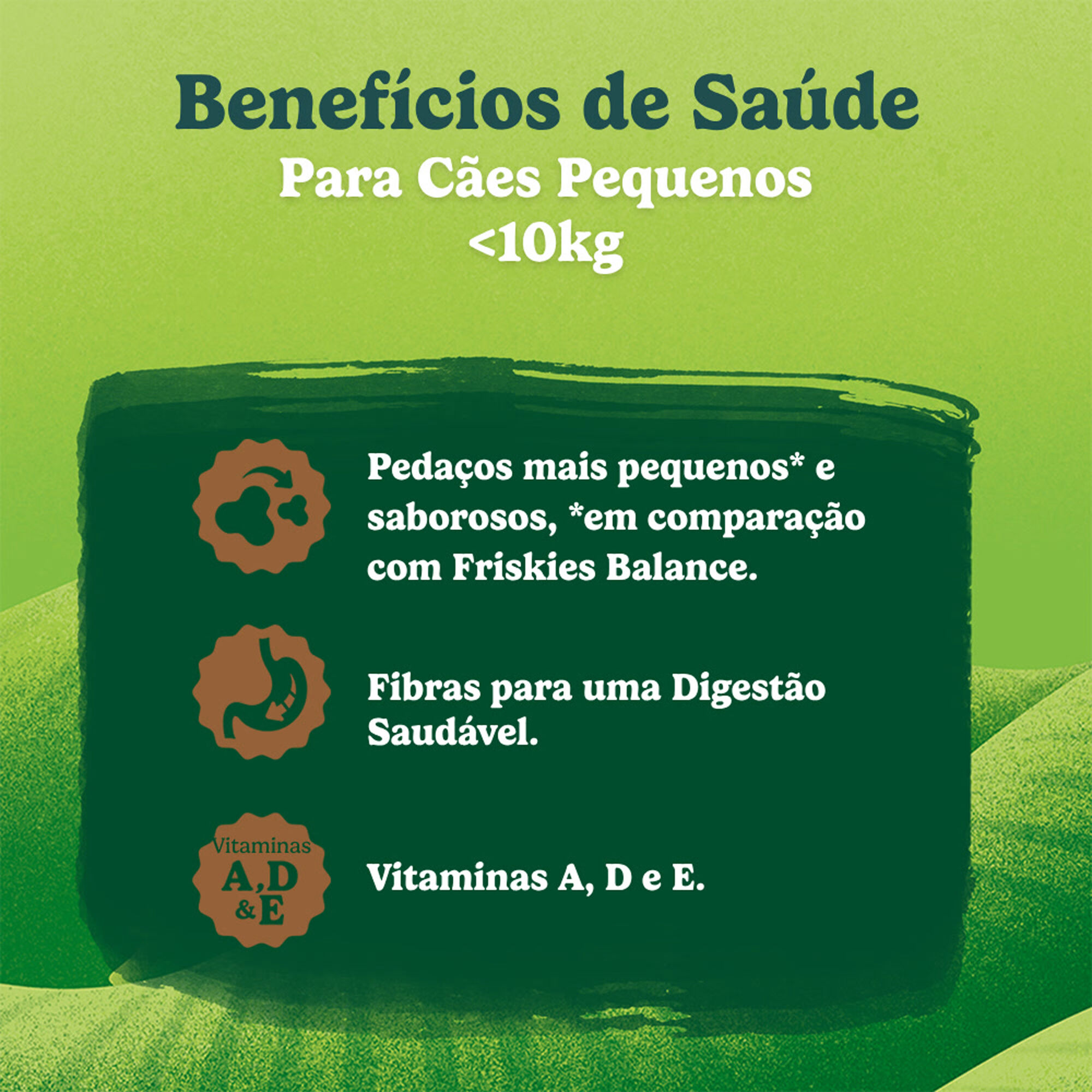 Ra&ccedil;&atilde;o para C&atilde;o Adulto Mini Menu Vaca Purina Friskies
