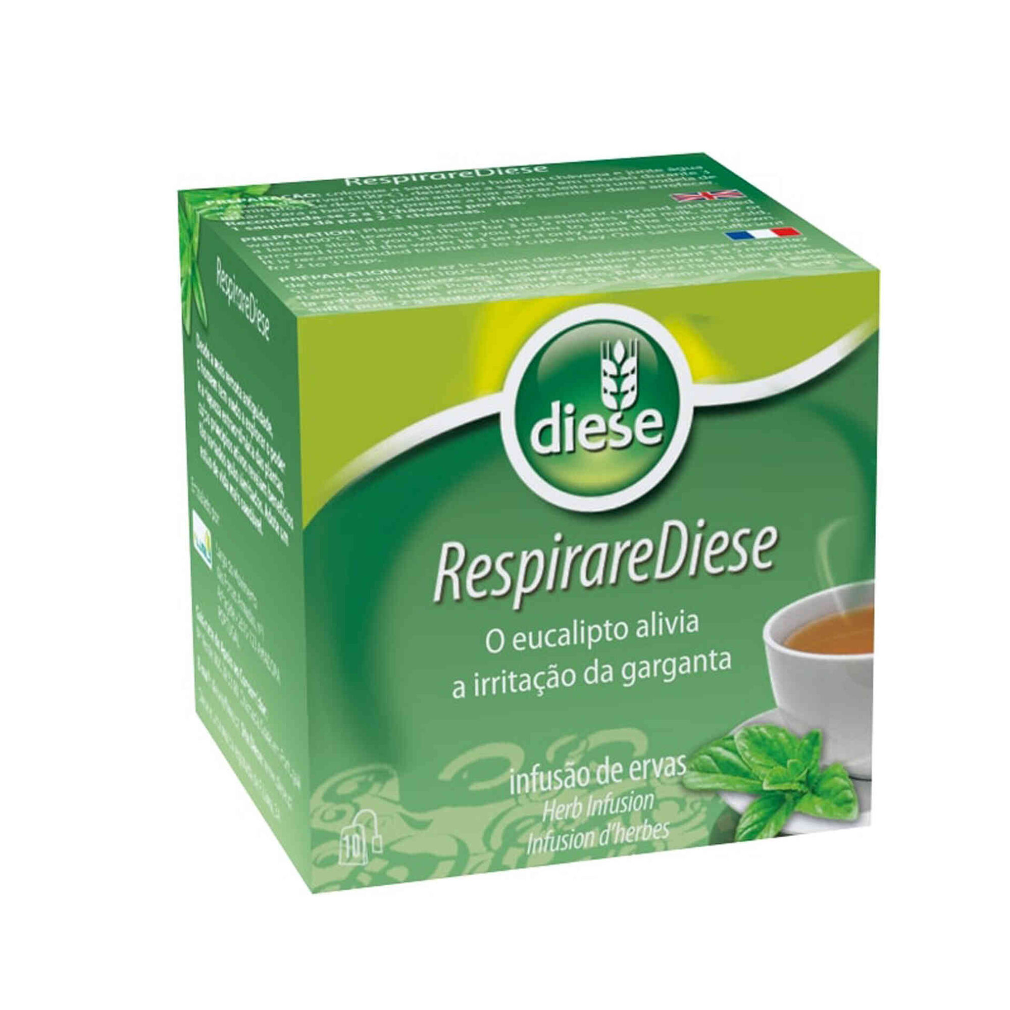 Infusão Ervas com Eucalipto Saquetas Infusão Ervas com Eucalipto Saquetas