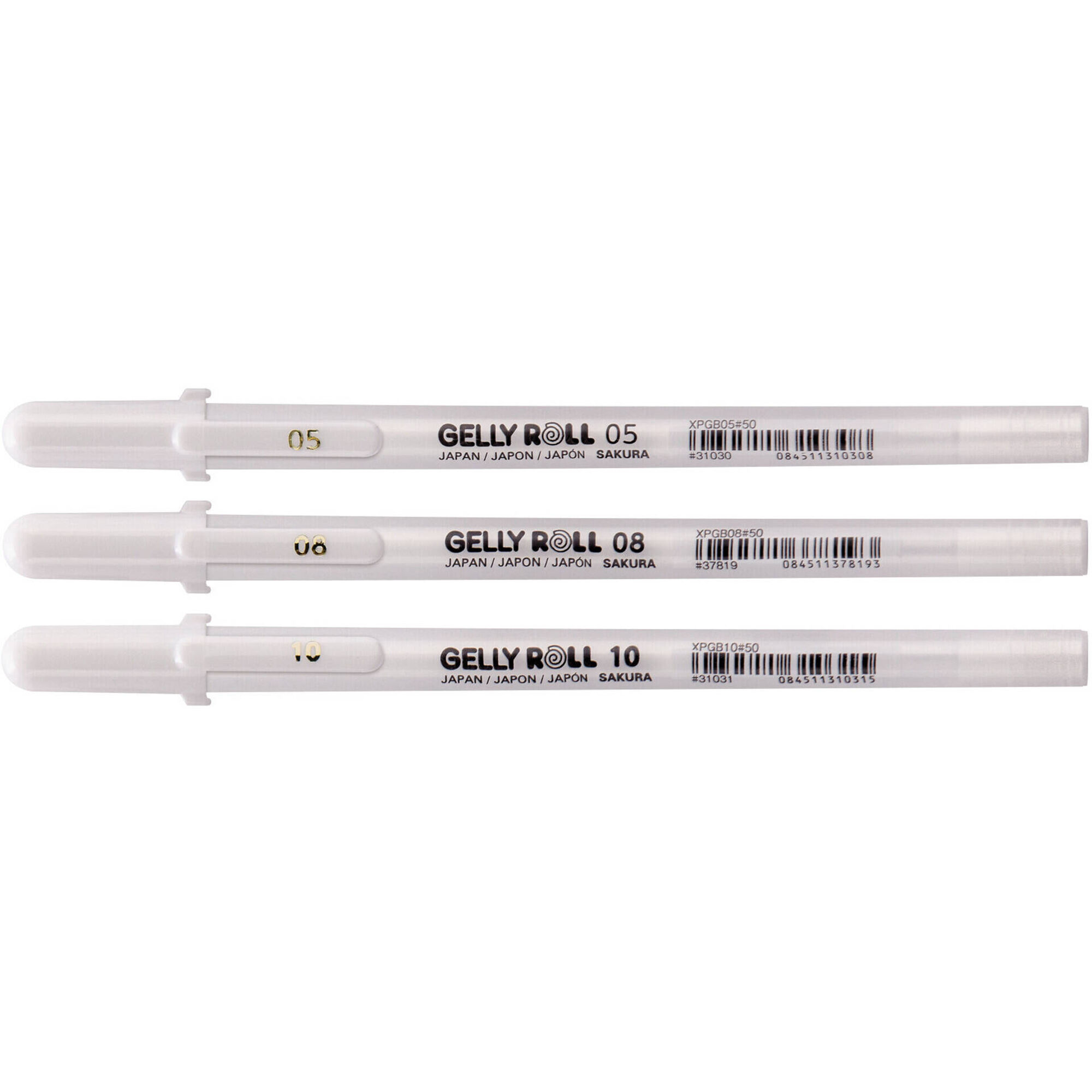 Marcadores Gelly Roll Basic Branco
