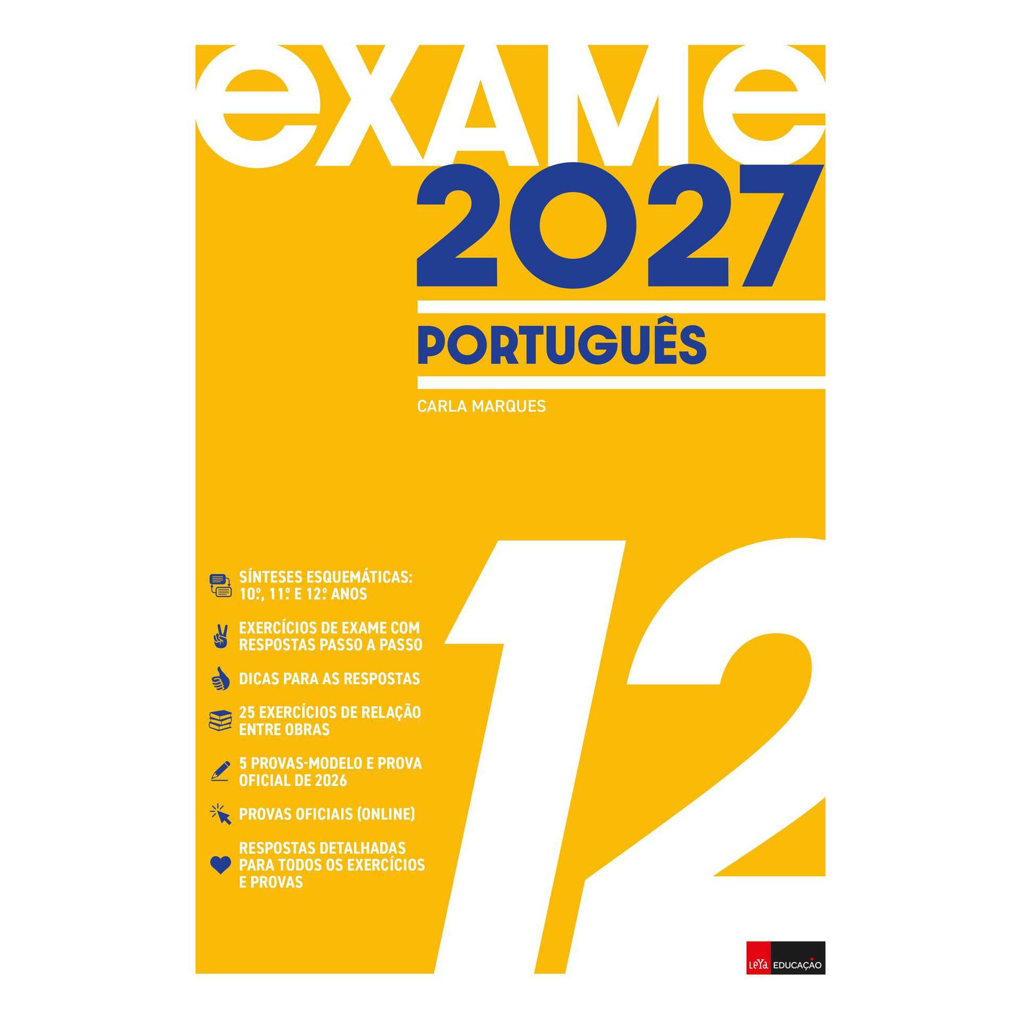 Exame 2027 - Portugu&ecirc;s 12.&ordm; Ano de Carla Marques