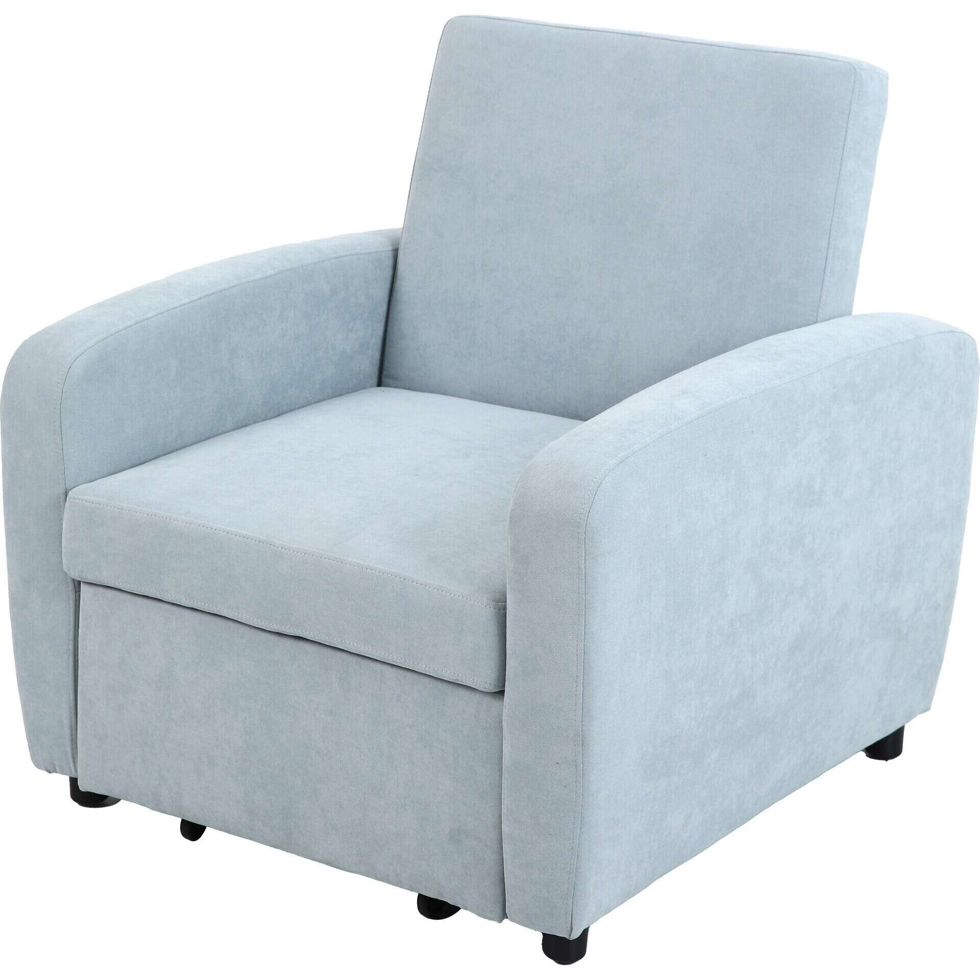Poltrona Cama 4 em 1 Cinza