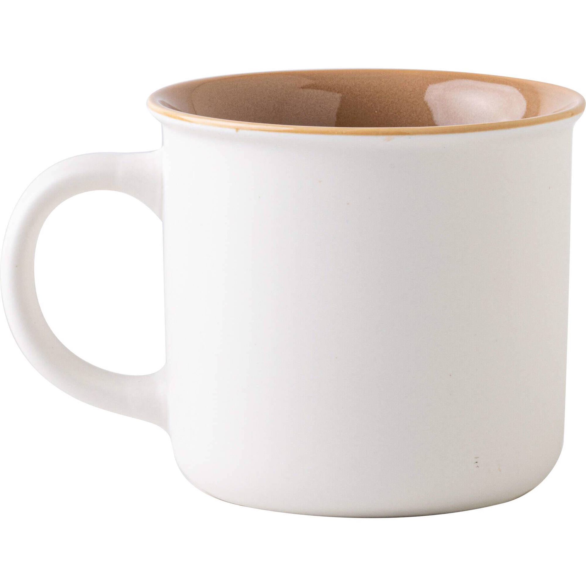 Caneca 360ml Vintage Good Days Branca Kasa