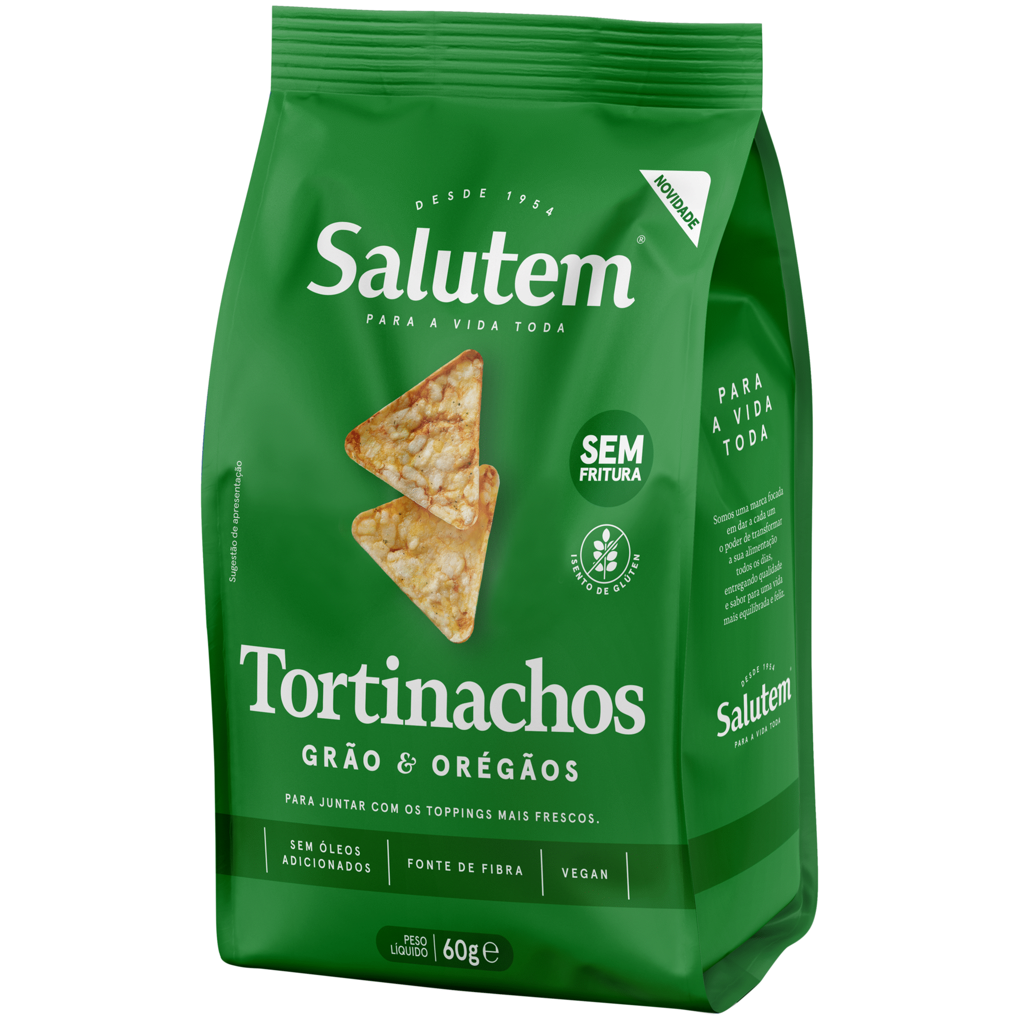 Tortinachos Gr&atilde;o e Or&eacute;g&atilde;os Salutem