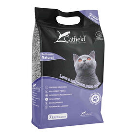 Areia Aglomerante Bentonite Natural Lavanda Catfield