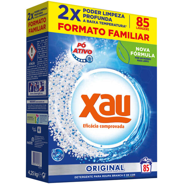 Detergente Máquina Roupa Pó Original Xau