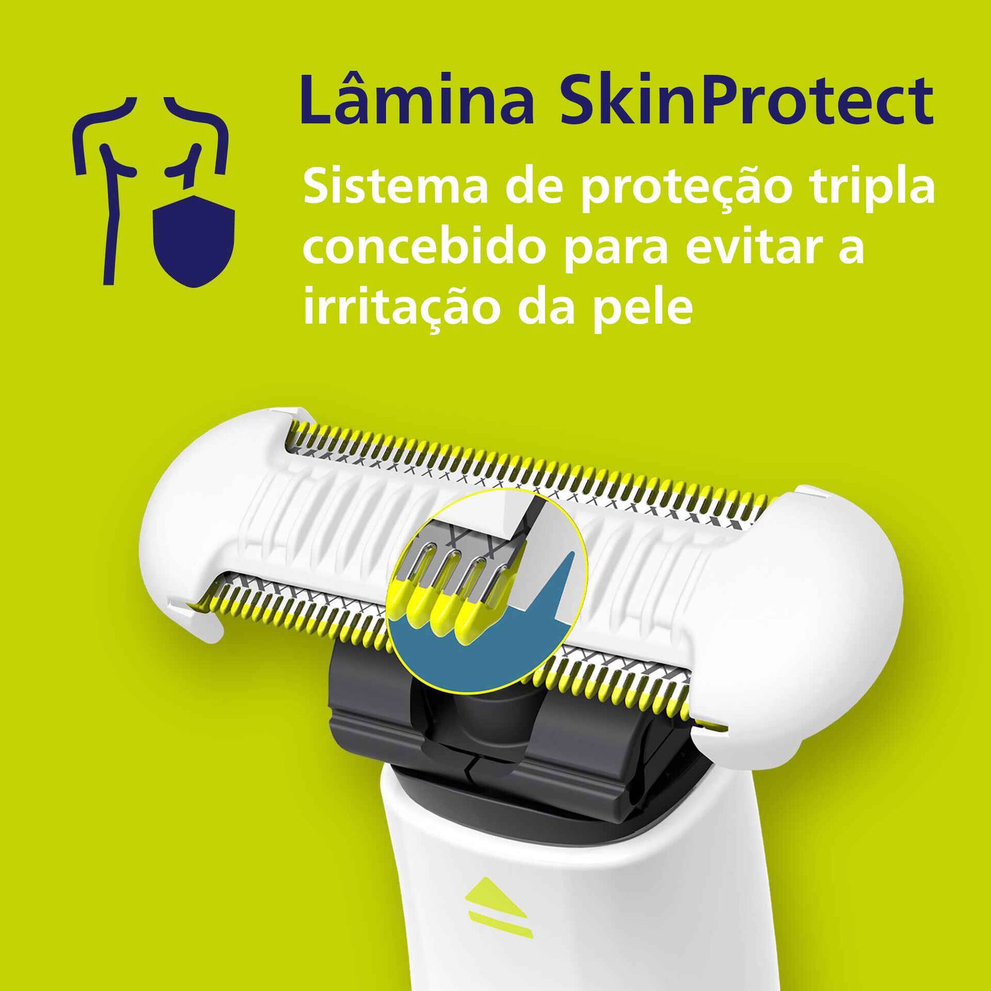 M&aacute;quina Depilat&oacute;ria One Blade Intimate QP1924/2 Philips