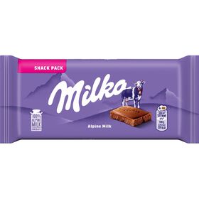 Tablete de Chocolate de Leite Milka