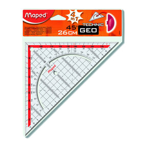Esquadro Geométrico 26cm Esquadro Geométrico 26cm