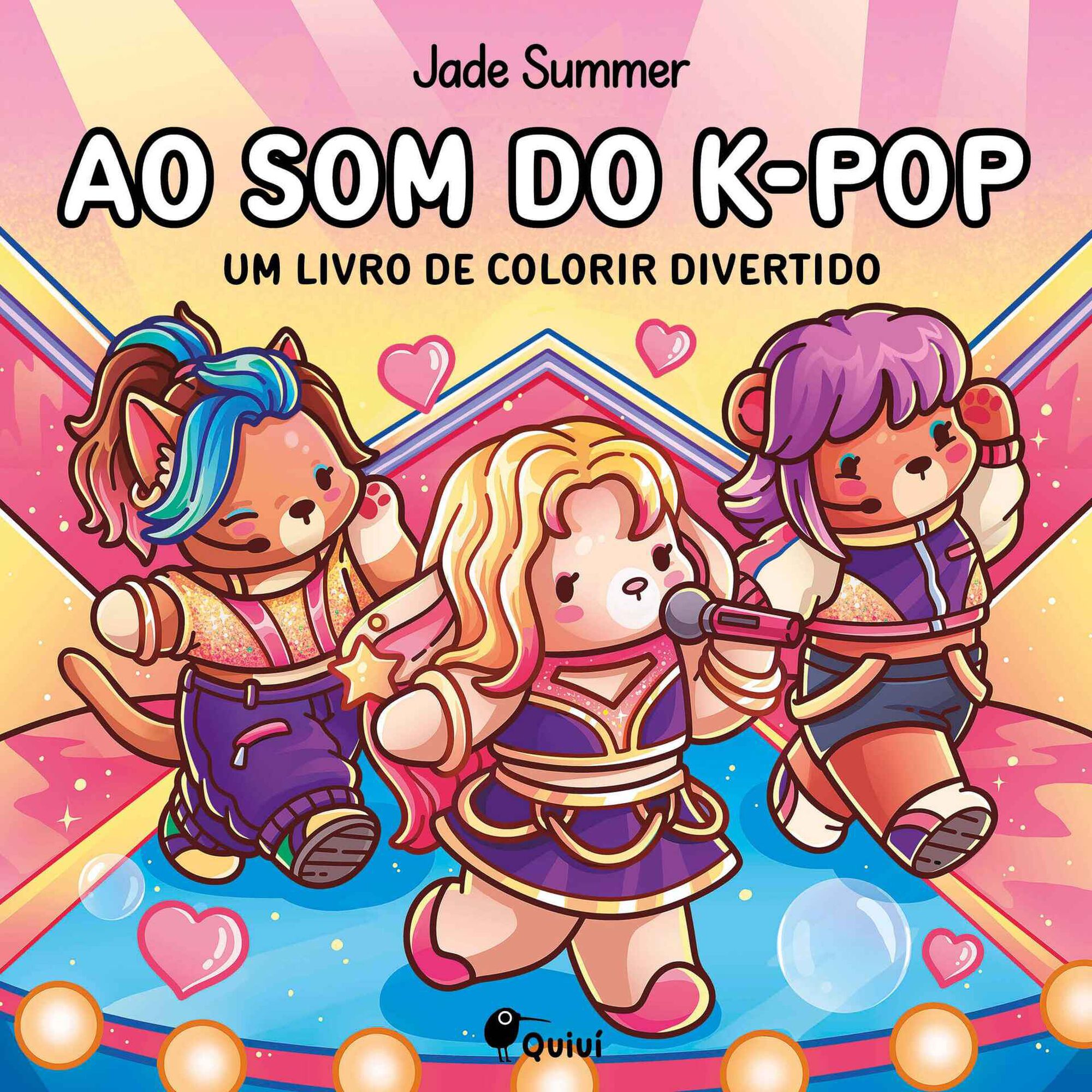 Ao Som do K-Pop - Livro de Colorir de Jade Summer