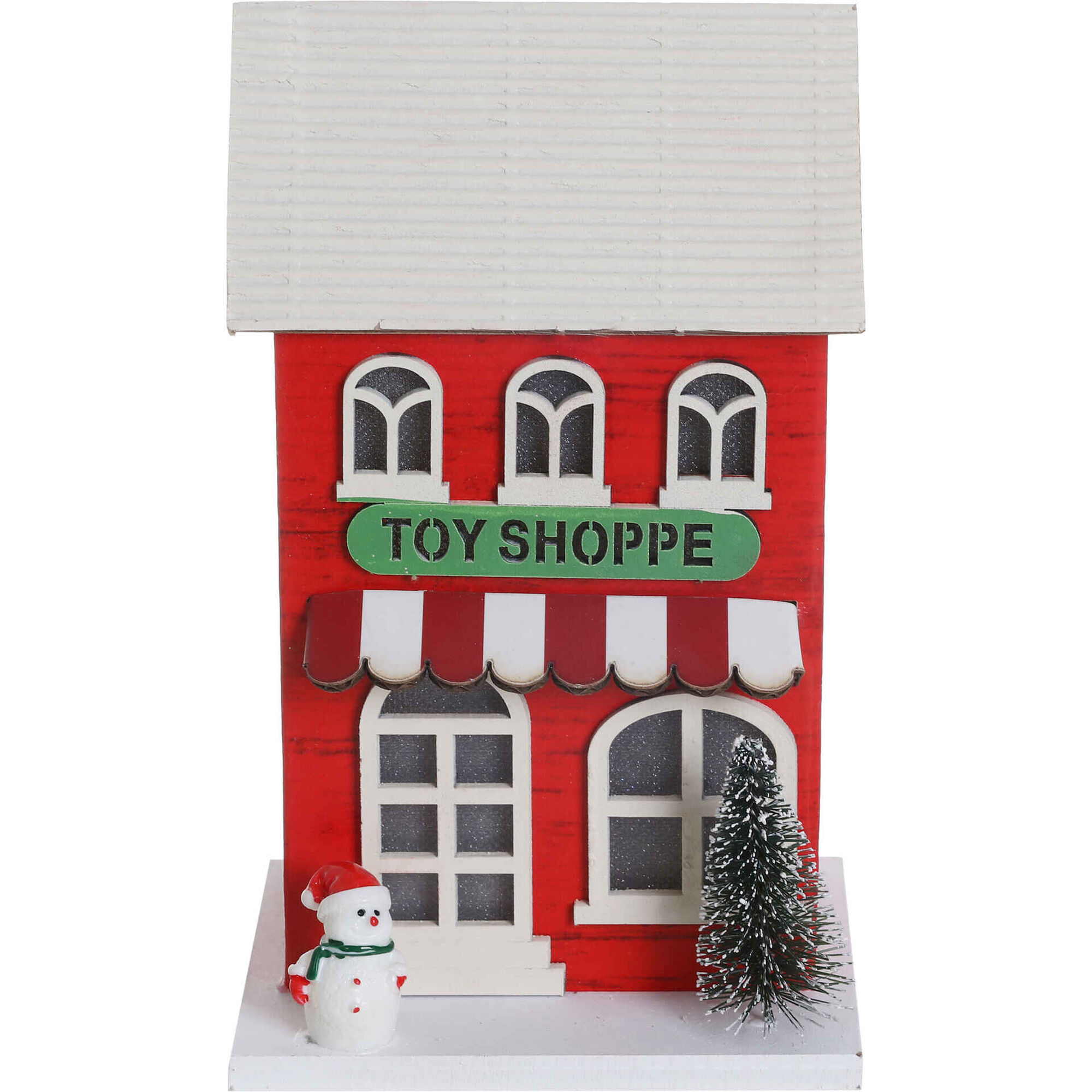 Loja de Brinquedos Vermelha com Luz