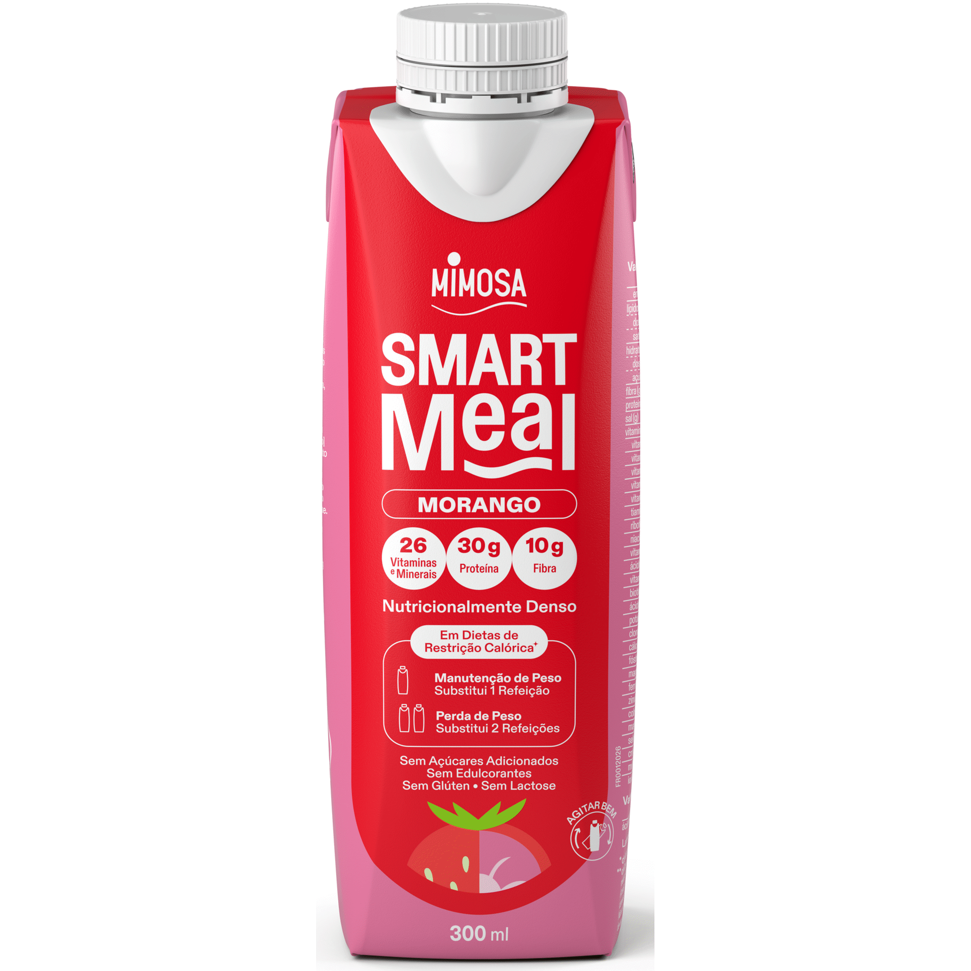 Bebida L&aacute;ctea Morango sem Lactose Mimosa