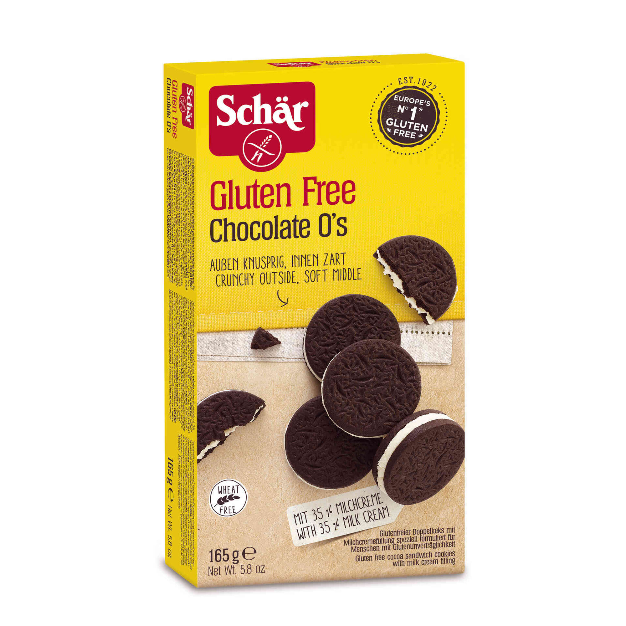 Bolachas Chocolate O's sem Glúten Bolachas Chocolate O's sem Glúten