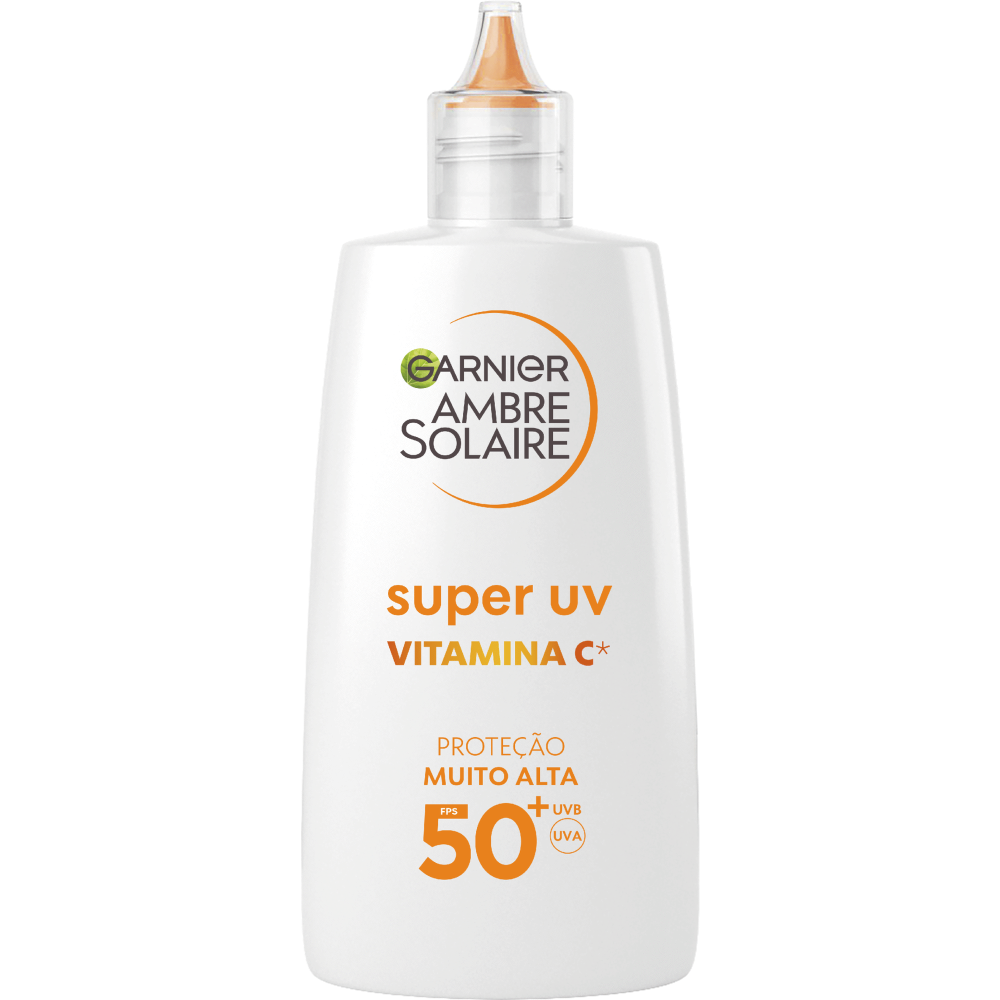 Protetor Solar Rosto Flu&iacute;do Anti-Manchas FPS 50+ Garnier Ambre Solaire