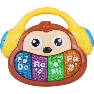 Zoko Happy Bear - Mini Piano Divertido com Luz e Som (vários modelos)