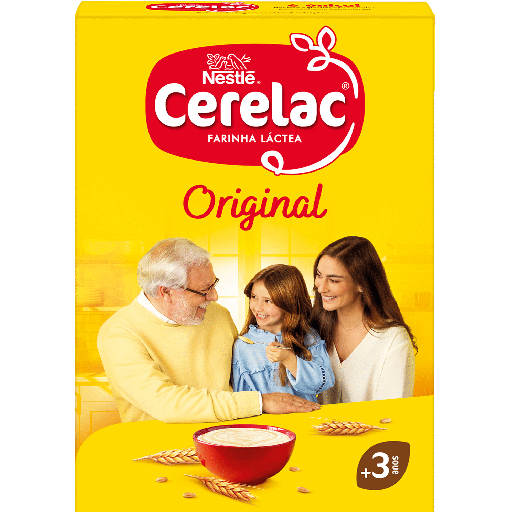 Papa Infantil Farinha L&aacute;ctea +3A Cerelac