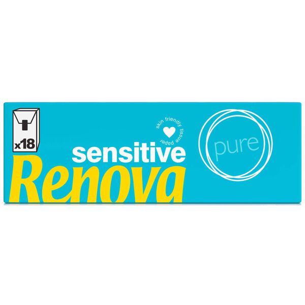 Lenços de Bolso 4 Folhas Sensitive Pure Renova