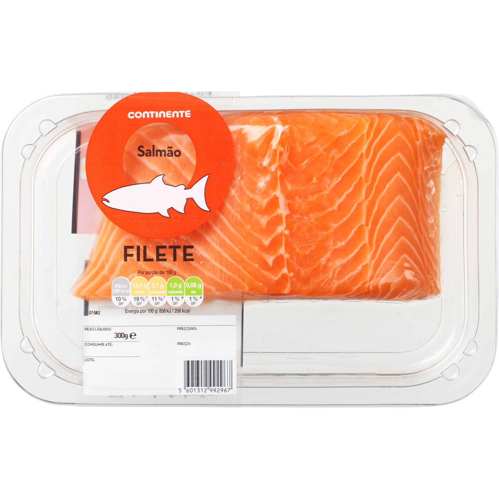 Filetes de Salmão Fresco