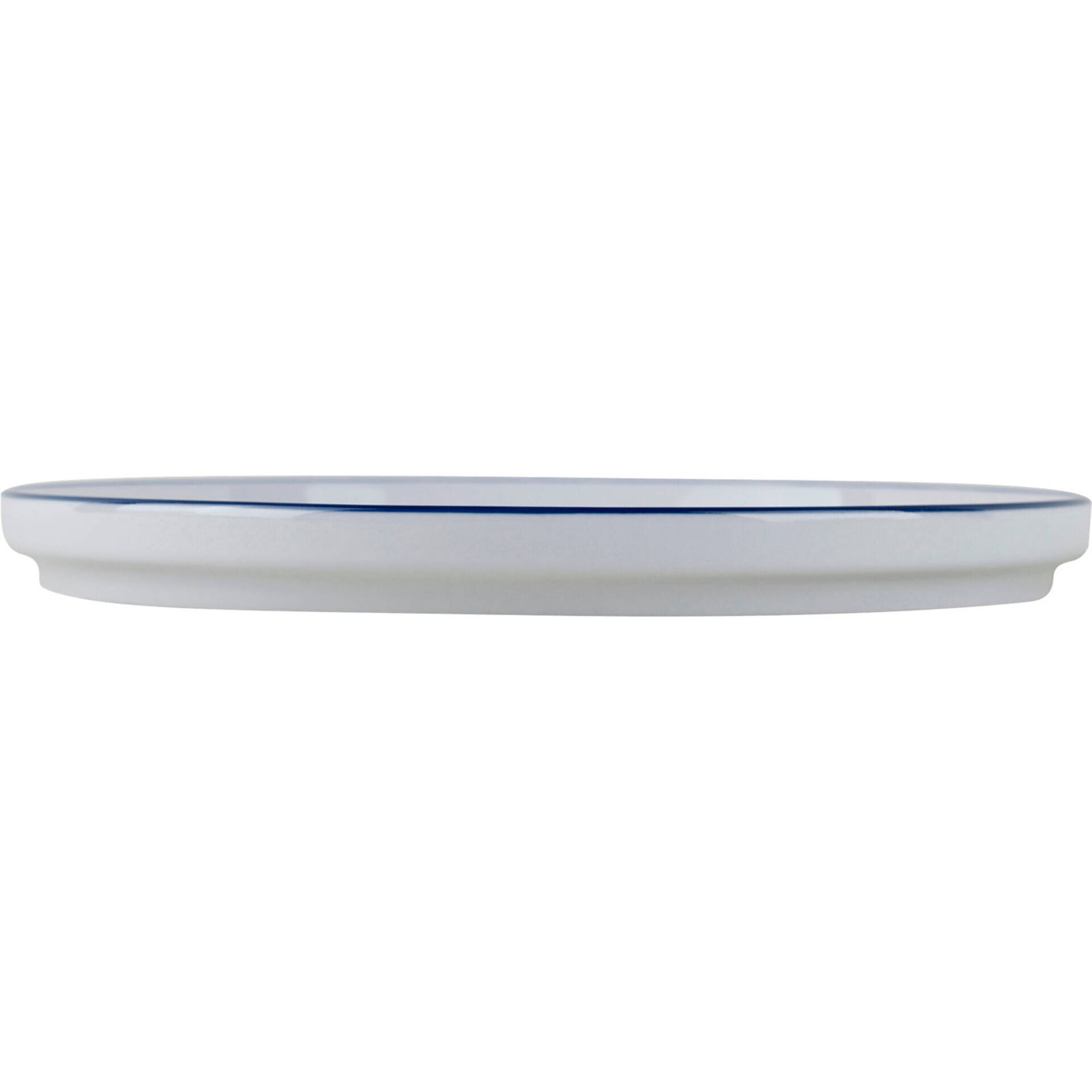 Prato Raso 26,6cm Azul Cereja Kasa