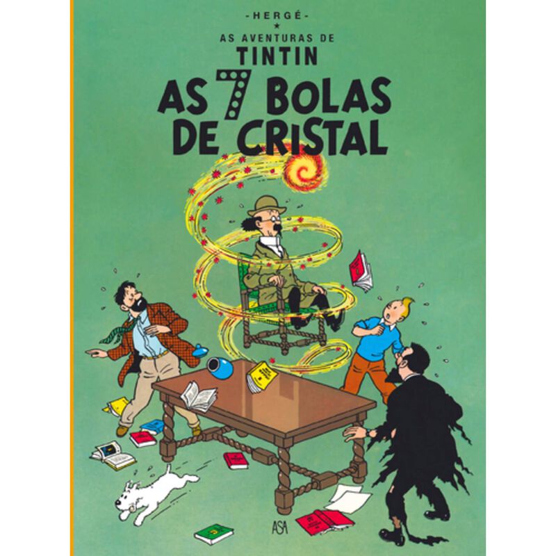 Tintin - As 7 Bolas de Cristal de Hergé