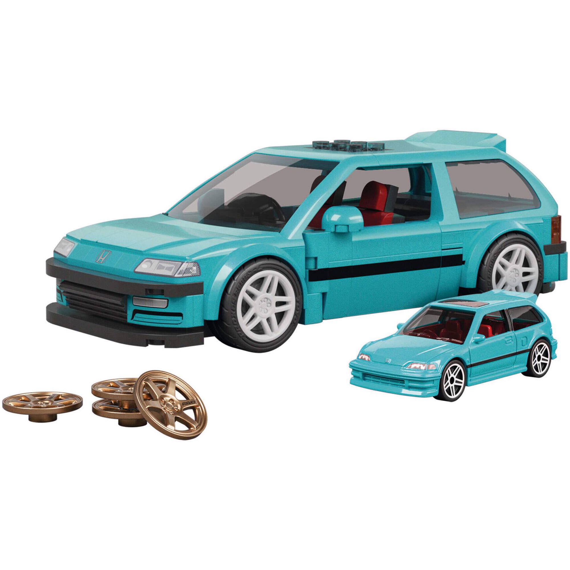 Hot Wheels - Kit de Constru&ccedil;&atilde;o '90 Honda Civic EF 248 Pe&ccedil;as