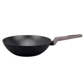 Wok Antiaderente Aço Esmaltado 28cm Cabo Master Wok Antiaderente Aço Esmaltado 28cm Cabo Master