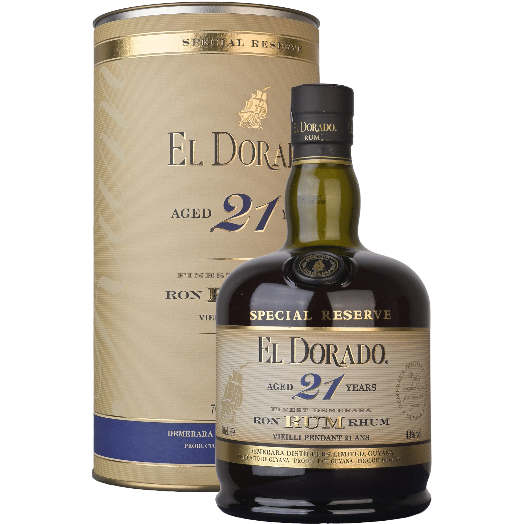 El Dorado Rum 21 Anos