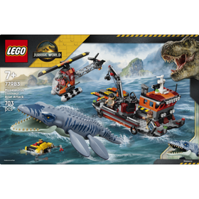 LEGO Jurassic World - Ataque ao Barco do Mosassauro - 77983