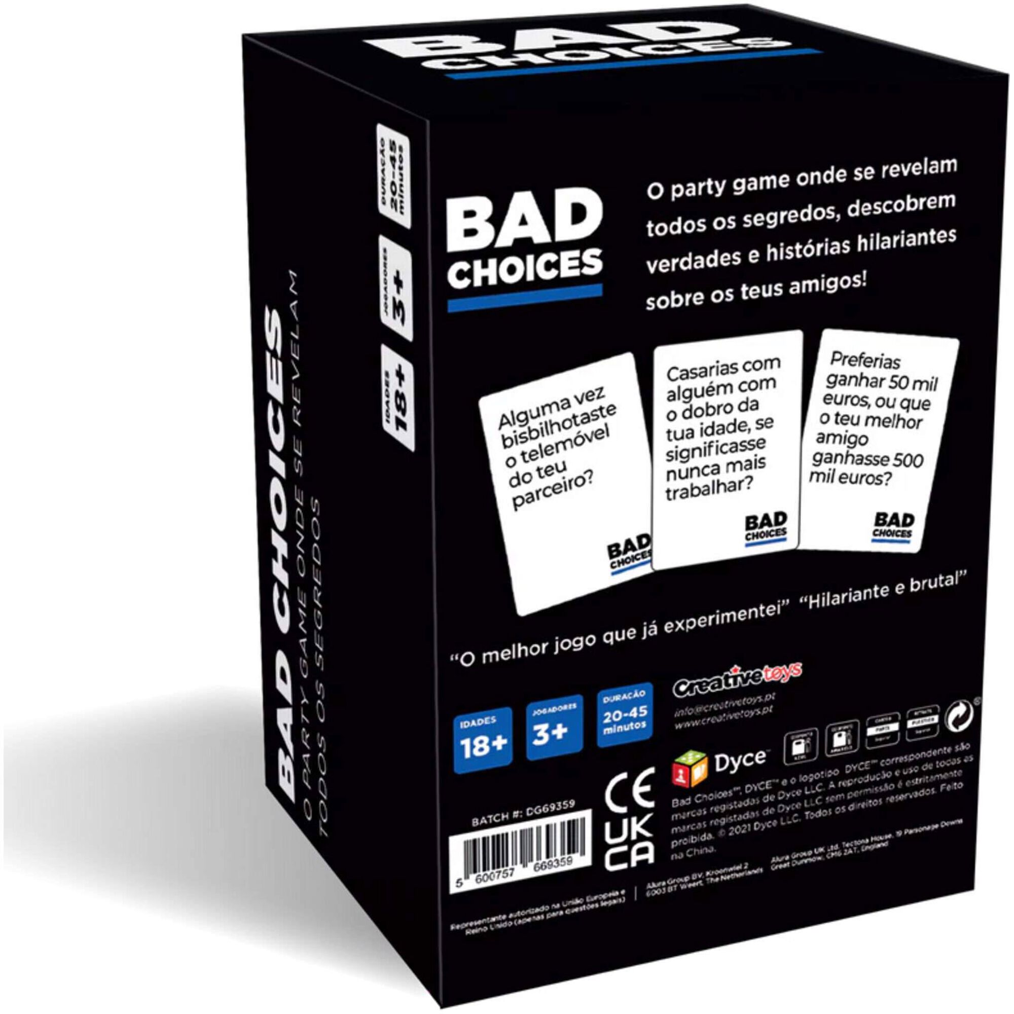 Creative Toys - Jogo Bad Choices