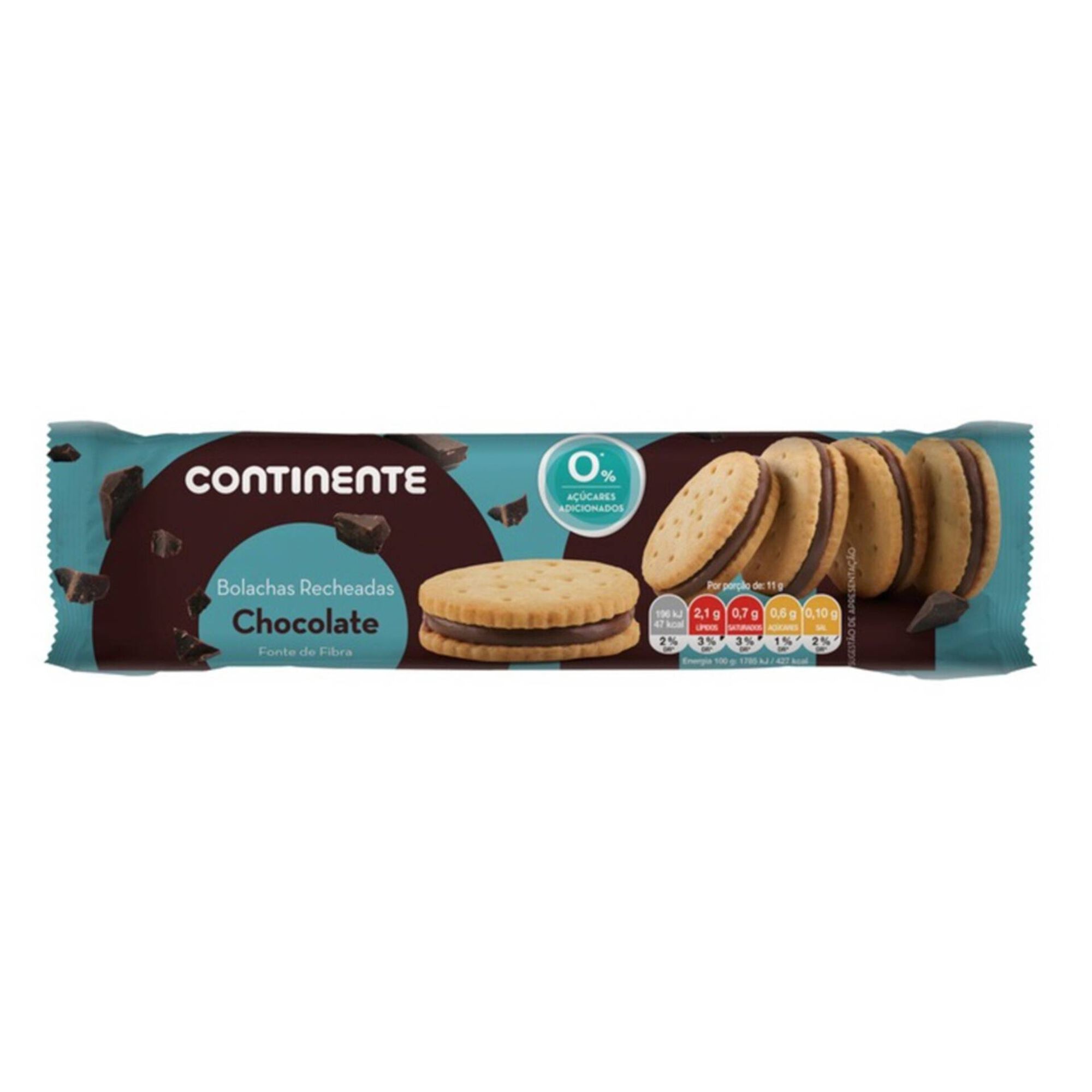Bolachas Recheadas de Chocolate sem Açúcar Bolachas Recheadas de Chocolate sem Açúcar