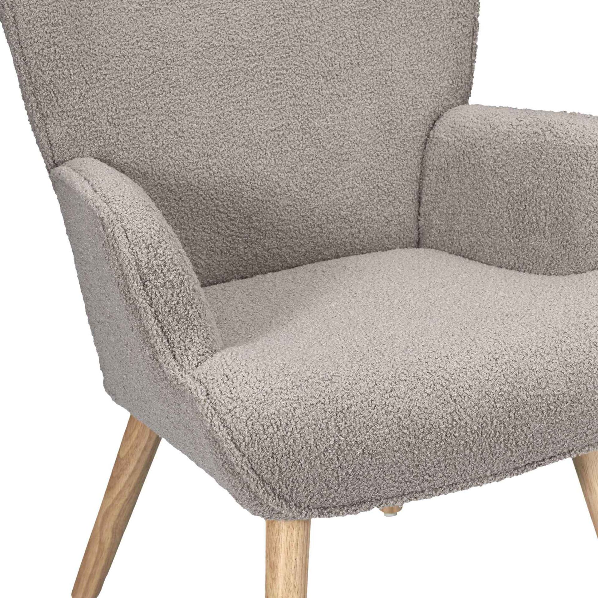 Poltrona Taupe Rhea