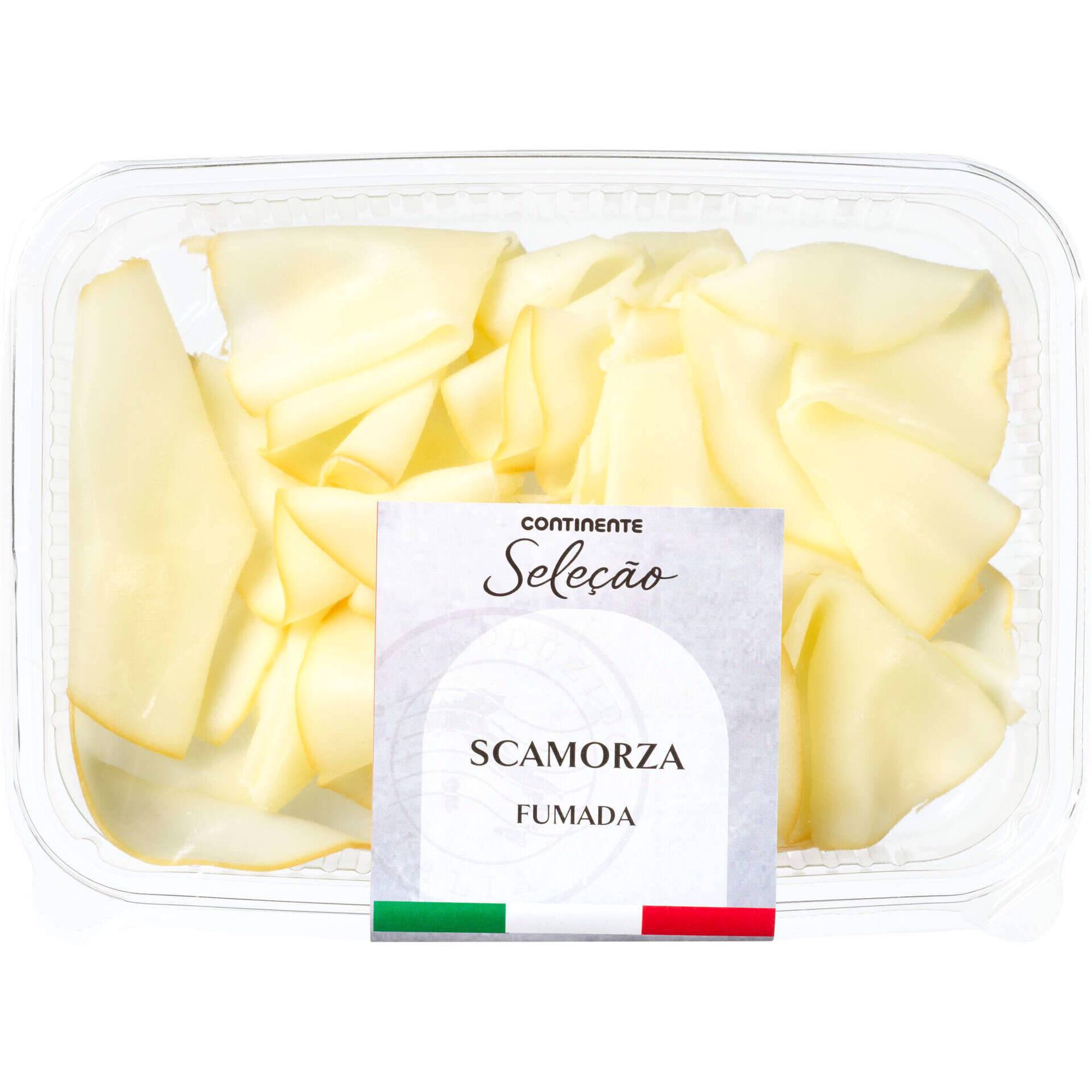 Queijo Scamorza Fumado Fatias Continente Sele&ccedil;&atilde;o