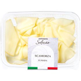 Queijo Scamorza Fumado Fatias Continente Sele&ccedil;&atilde;o
