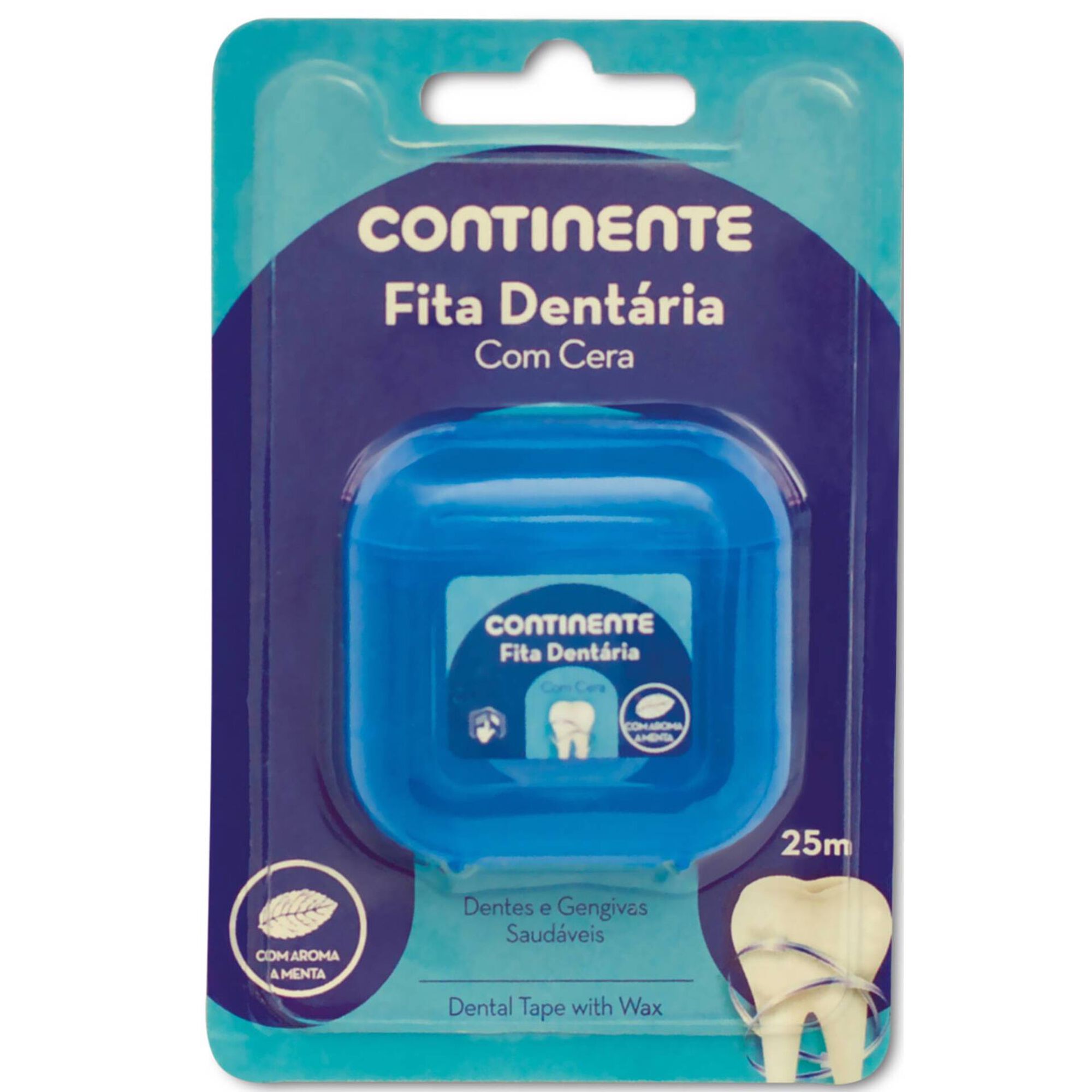 Fita Dentária com Cera 25m Fita Dentária com Cera 25m